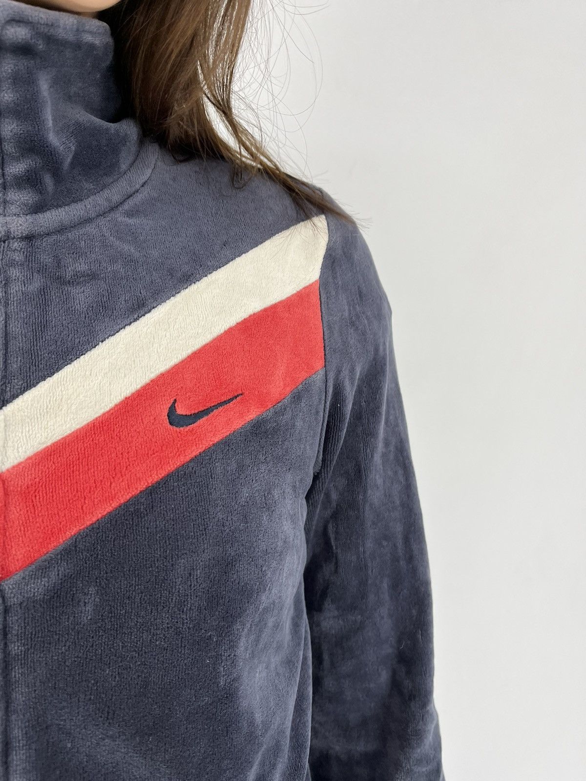 Nike × Nike ACG Vintage Y2K Nike Big Logo Swoosh Hoodie Streetwear 90s Style Size S / US 4 / IT 40 - 4 Thumbnail