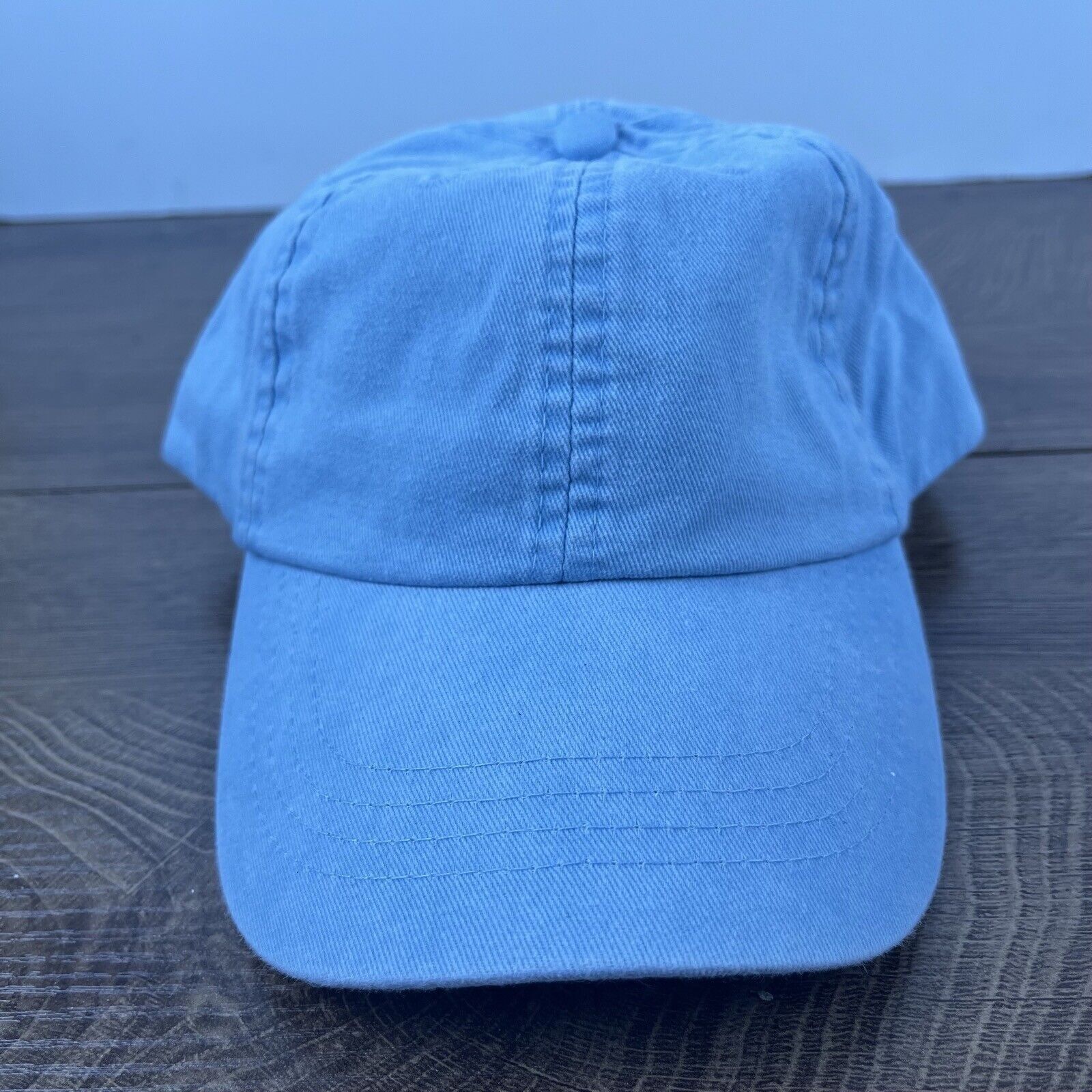Other Plain Light Blue Hat Blue Adjustable Hat Blue Adult Size Hat Size ONE SIZE - 1 Thumbnail
