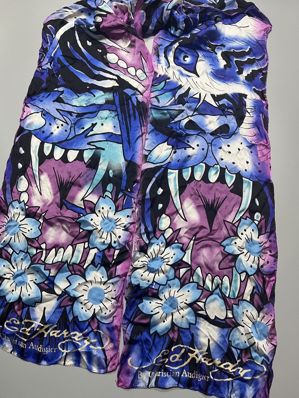 Christian Audigier × Ed Hardy × Vintage Ed Hardy scarf Size ONE SIZE - 2 Thumbnail