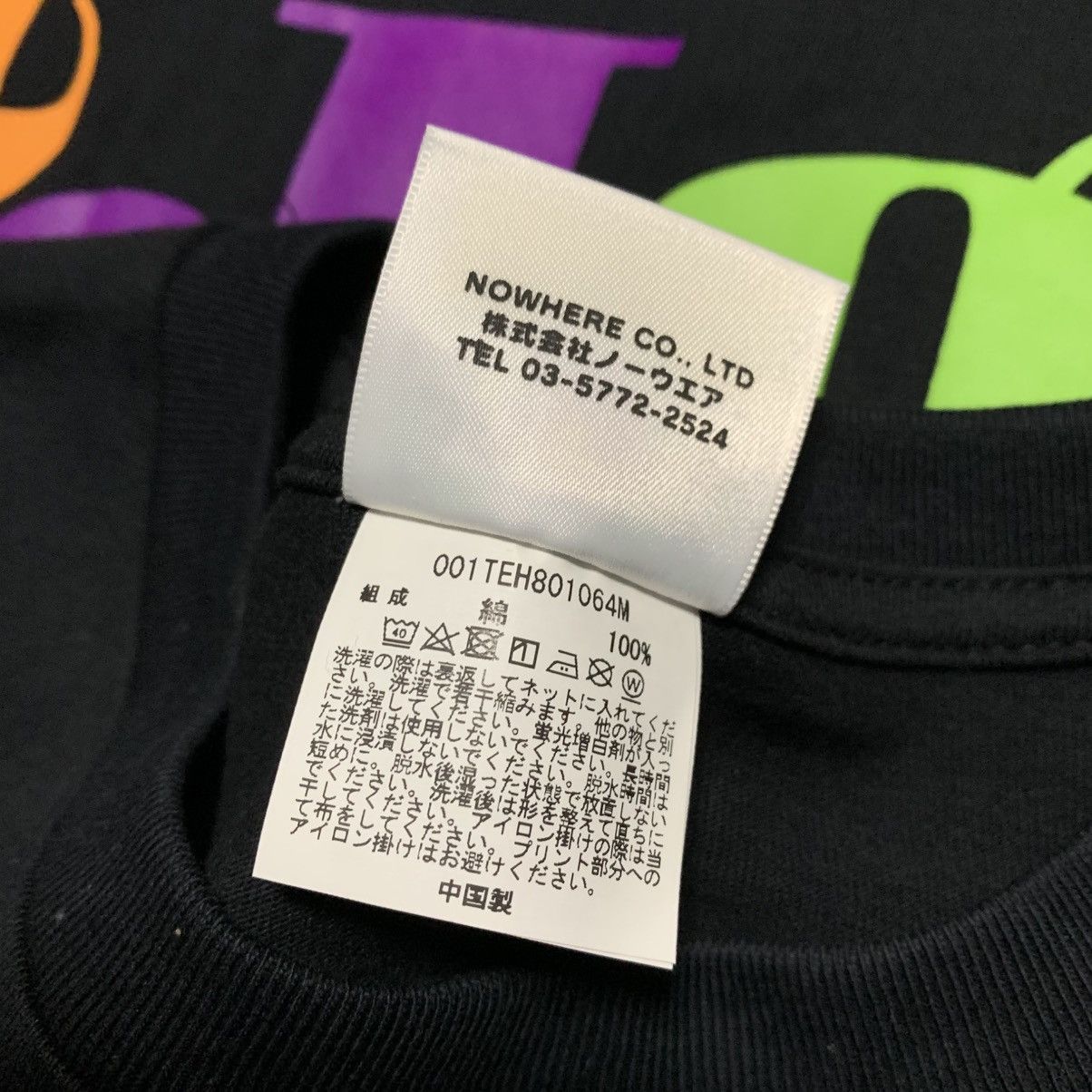 Bape Bape Medium Colourful Graphic Black Tee A Bathing Ape Size US M / EU 48-50 / 2 - 6 Thumbnail