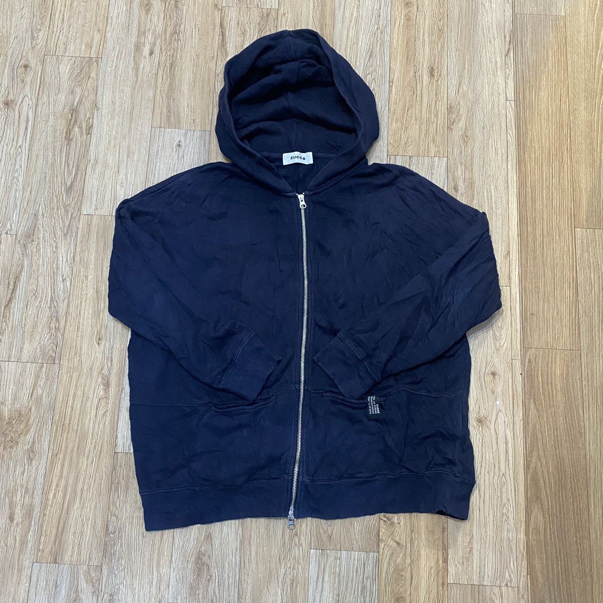 CABANE de ZUCCa 2000s Zucca By Issey Miyake Type ZU91-JO488 Hoodie Zip Up Size US M / EU 48-50 / 2 - 15 Thumbnail