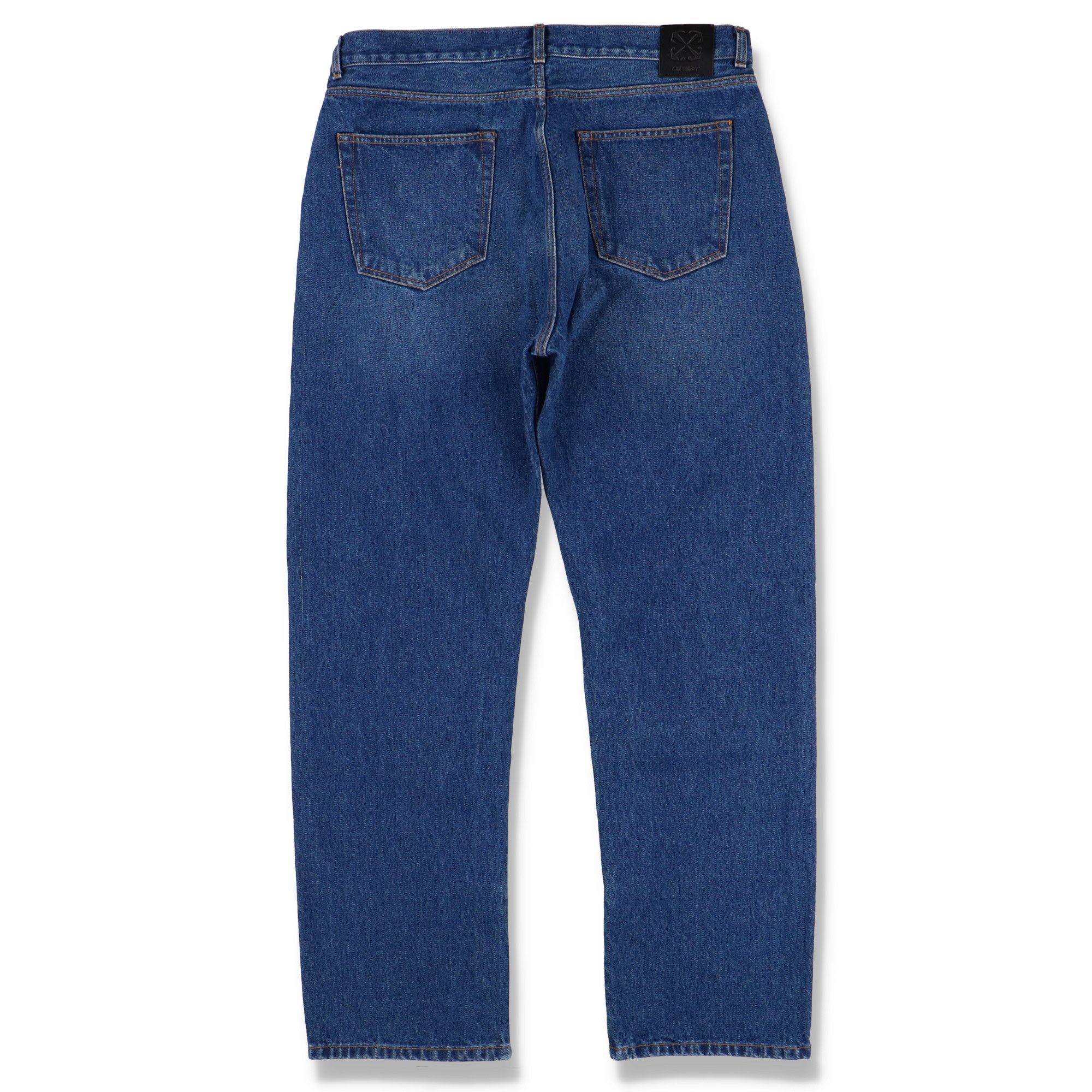 Off-White Blue Arrow Tab Skate Zip Straight-Leg jeans Size US 34 / EU 50 - 6 Thumbnail