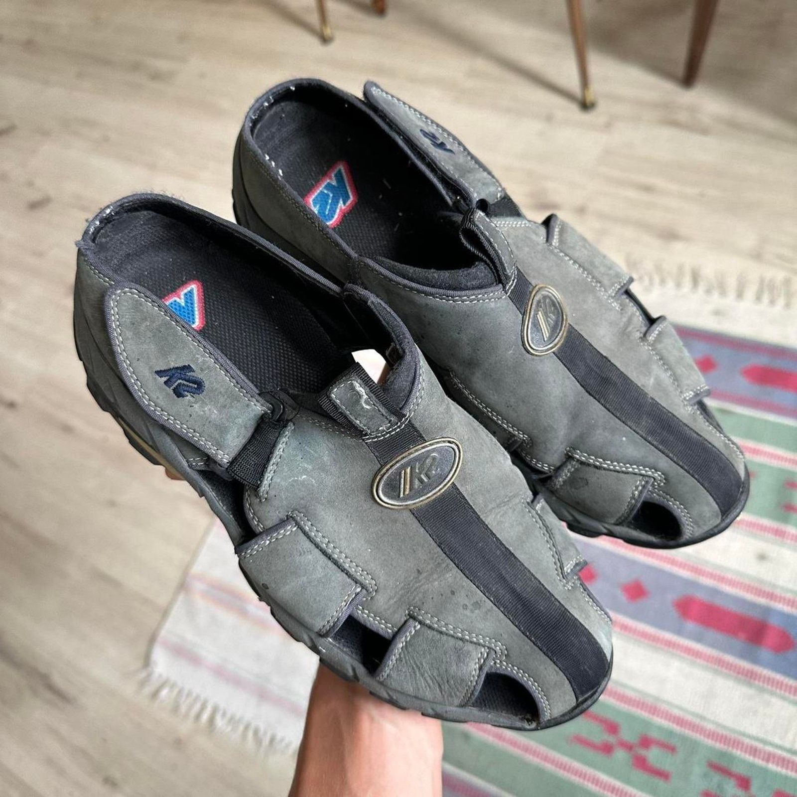 Vintage Rare Vintage Y2K 90s K2 Utility Chunky SlipOn Clog Mule Shoe Size US 10 / EU 43 - 2 Thumbnail