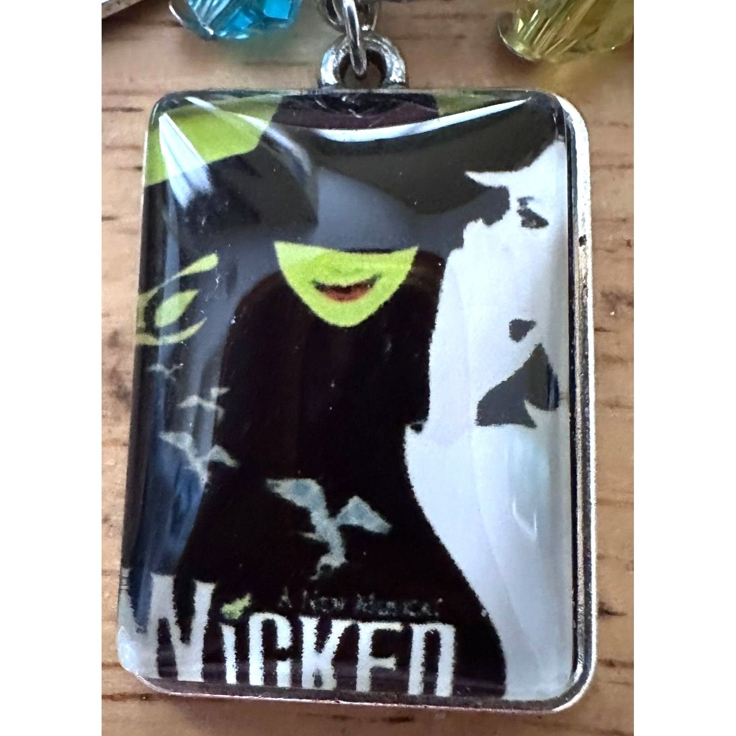Handmade NYC Broadway Musicals Playbills Charm Bracelet Wicked Hamil Size ONE SIZE - 2 Thumbnail