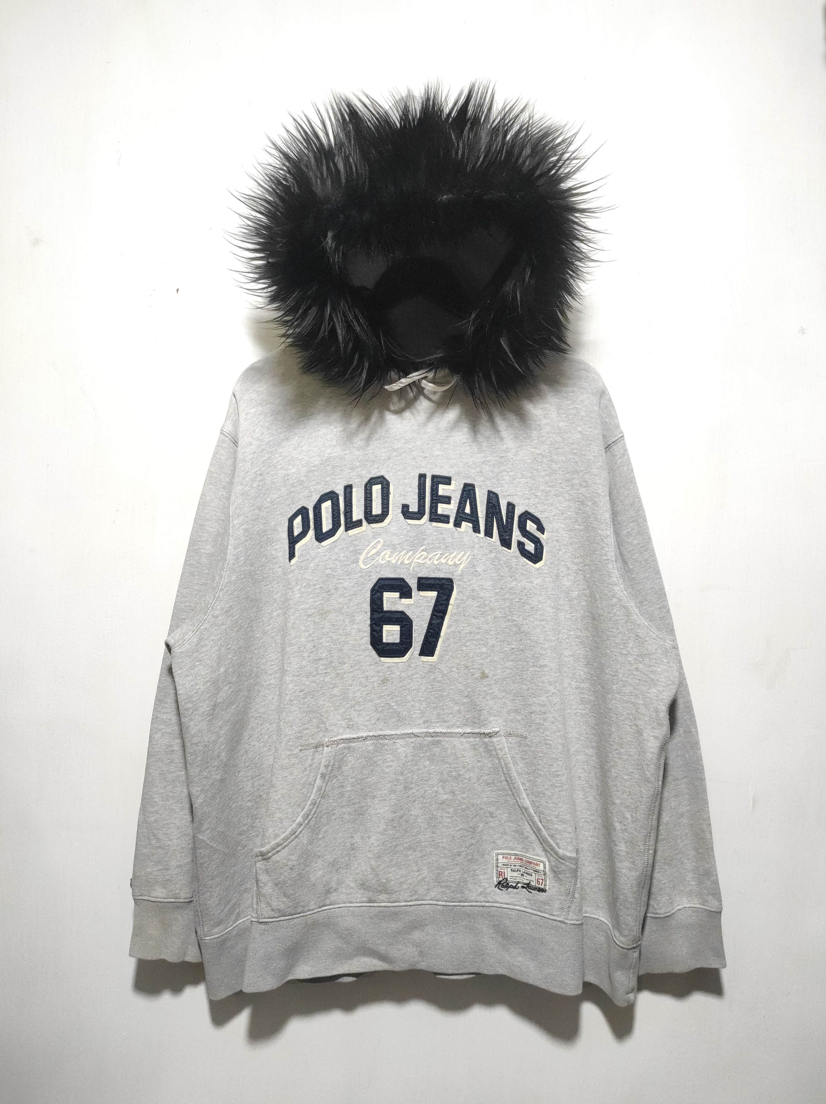 Polo Ralph Lauren Polo Jeans Company 67 Fur Hoodie LGB style Size US XL / EU 56 / 4 - 2 Thumbnail