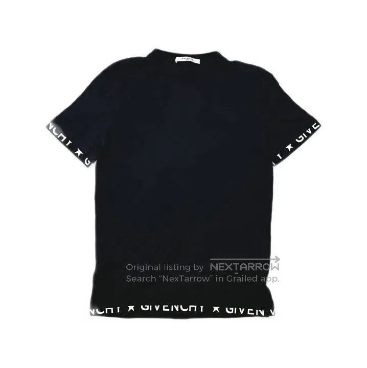 Givenchy Givenchy Solid Round Neck Short-Sleeve T-Shirt. Size US M / EU 48-50 / 2 - 1 Thumbnail