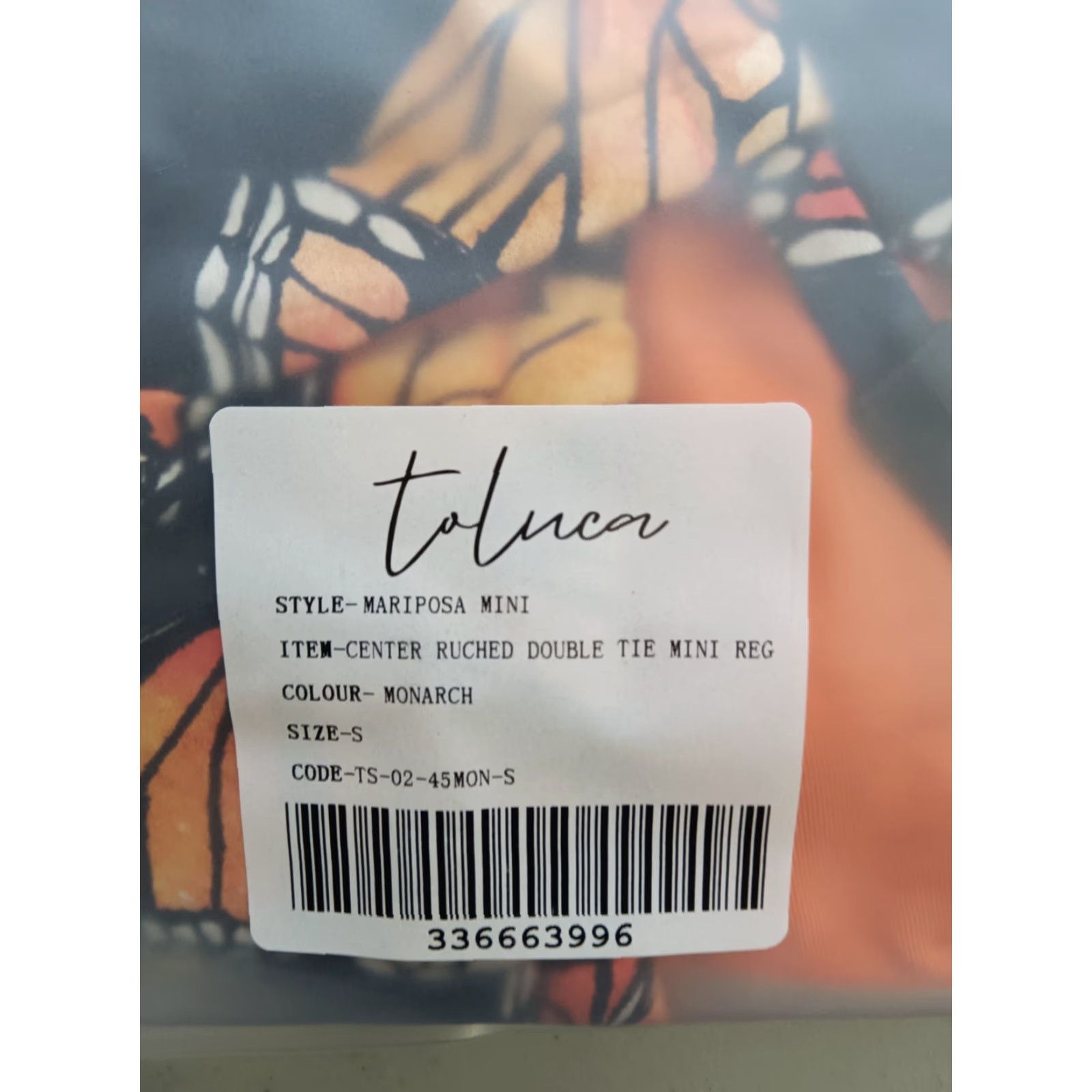 Triangl Toluca Multicolor One Piece Swimsuit S Women - Size S Nylon Spandex Wide Strap Triangle Waist Wrap Open Tummy Sexy Beach Pattern: Solid Size ONE SIZE - 6 Thumbnail
