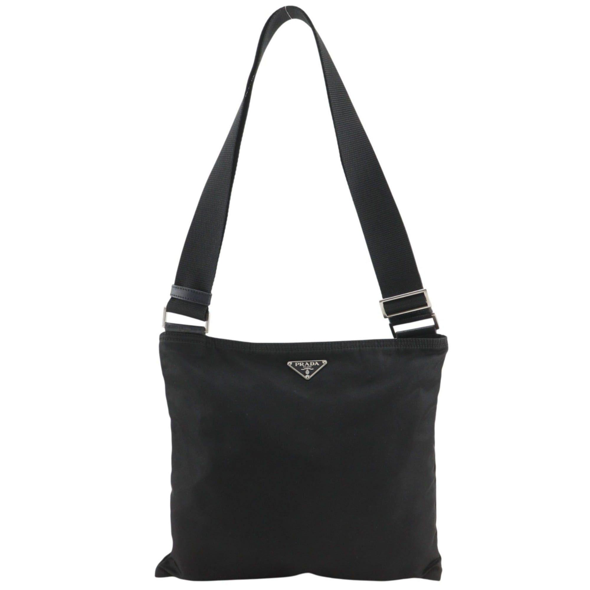 Prada Prada shoulder bag, nylon, black, A5 size, women's. Size ONE SIZE - 1 Thumbnail