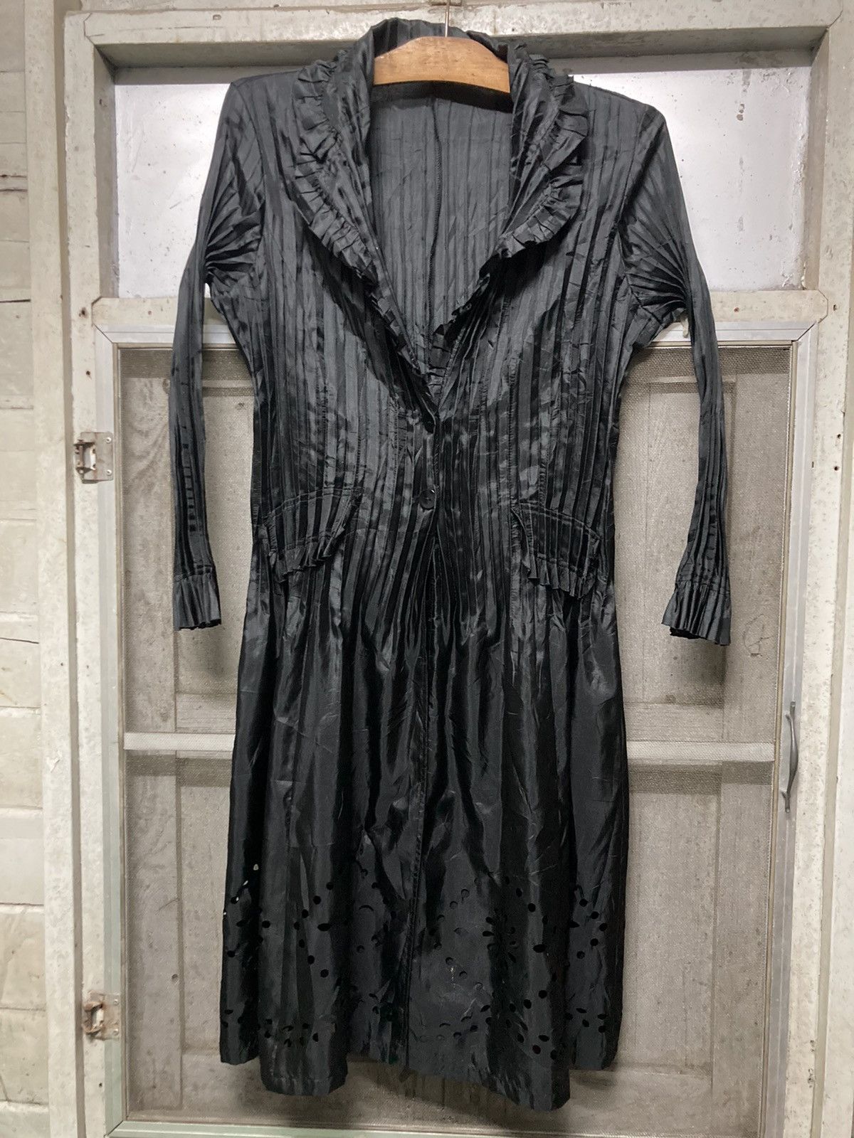 ジャケット・アウター SPECHIO pleats black jacket ca 24SS-FSxTP-01FS1398_BLACK_1.