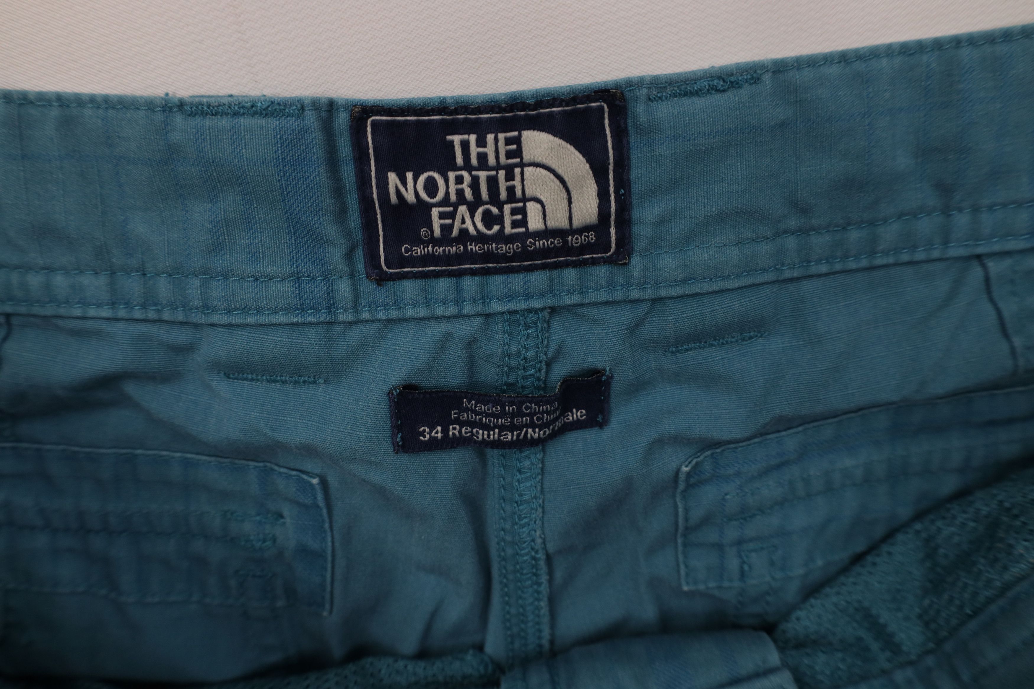 The North Face Vintage Y2K The North Face Hiking Trekking Cargo Shorts Blue Size US 34 / EU 50 - 6 Thumbnail