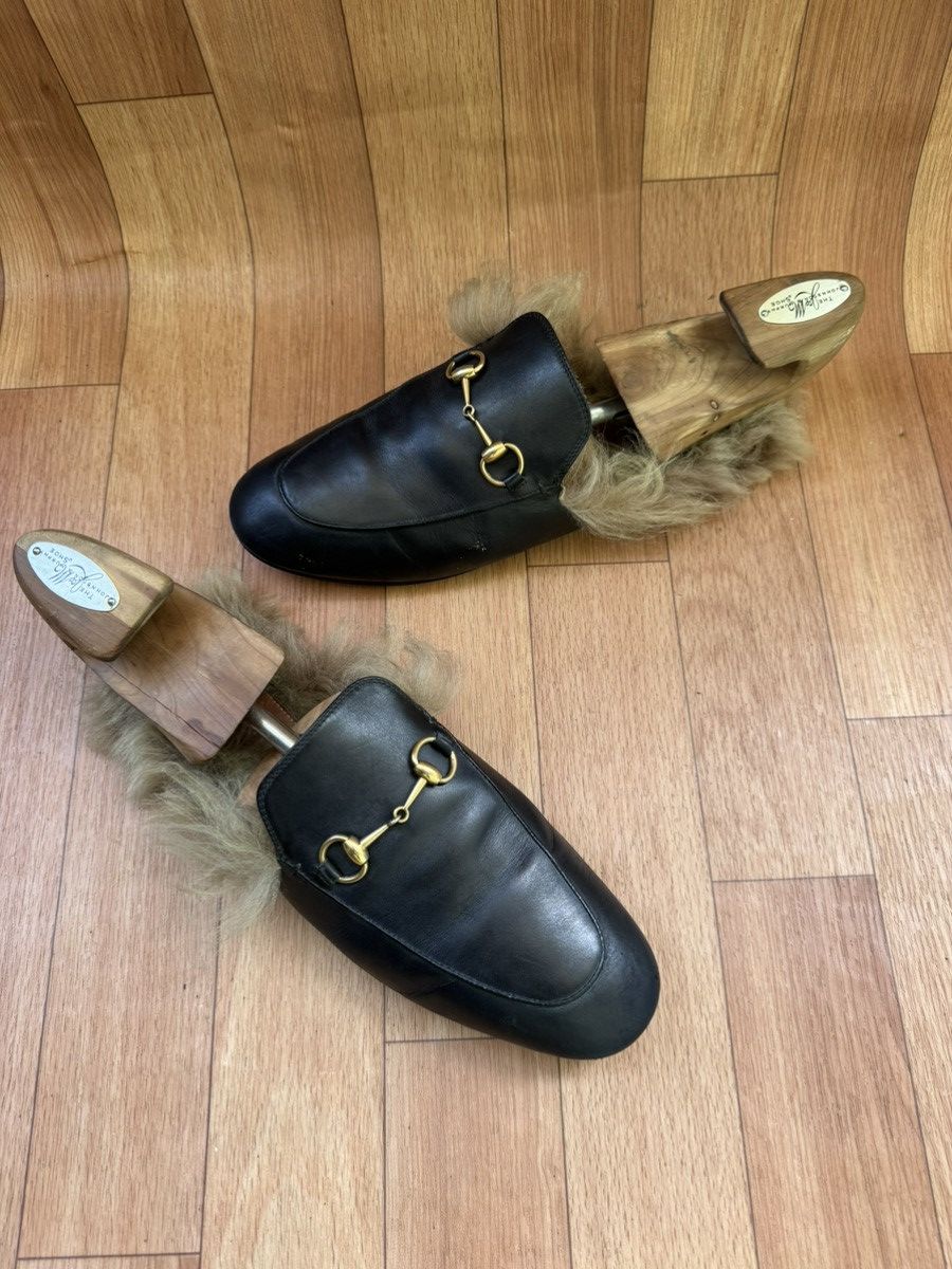 Gucci Gucci Princetown Fur mules Size US 7 / EU 40 - 6 Thumbnail