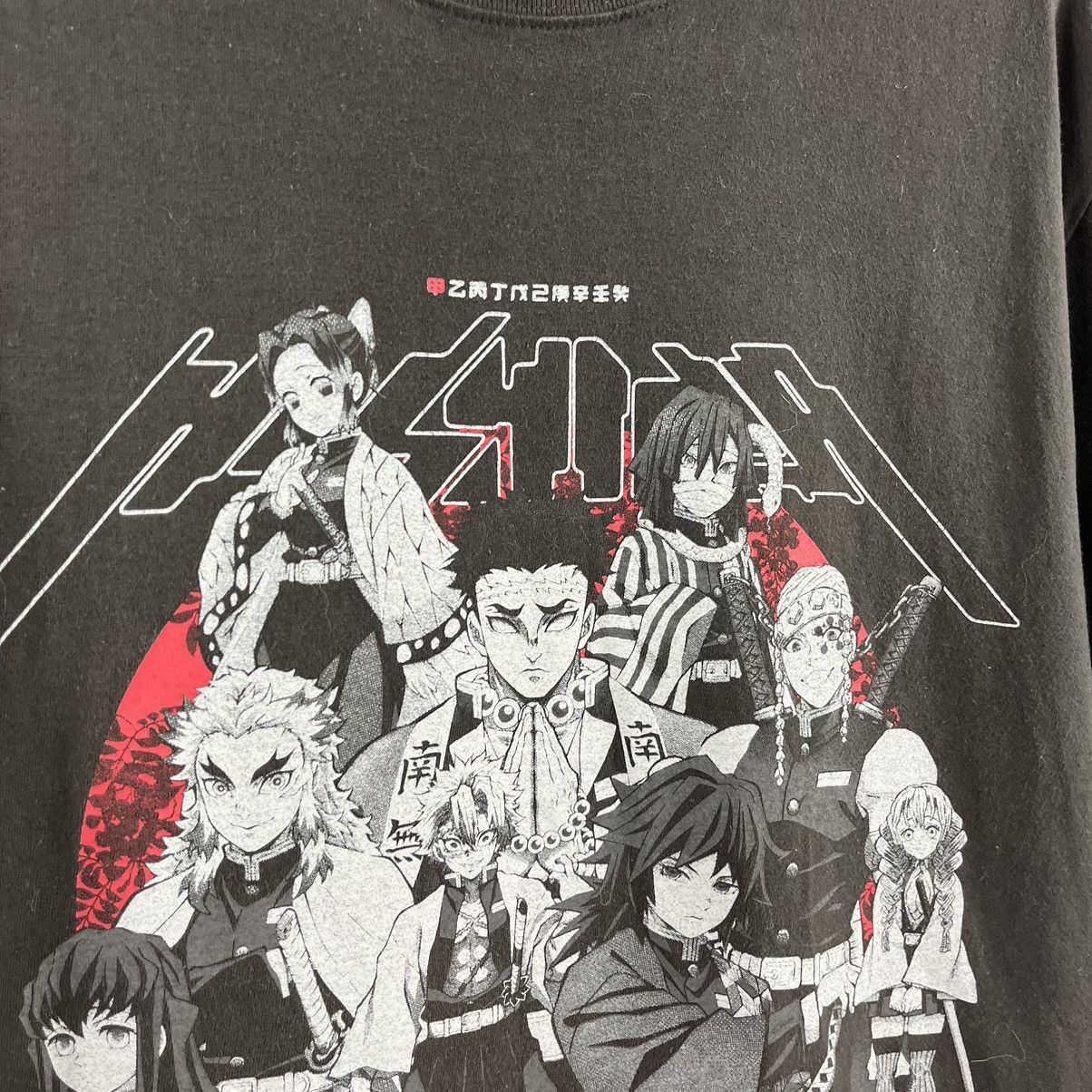 Anime Vintage Demon Slayer Anime T-Shirt Big Logo Rare Size L Size US L / EU 52-54 / 3 - 5 Thumbnail