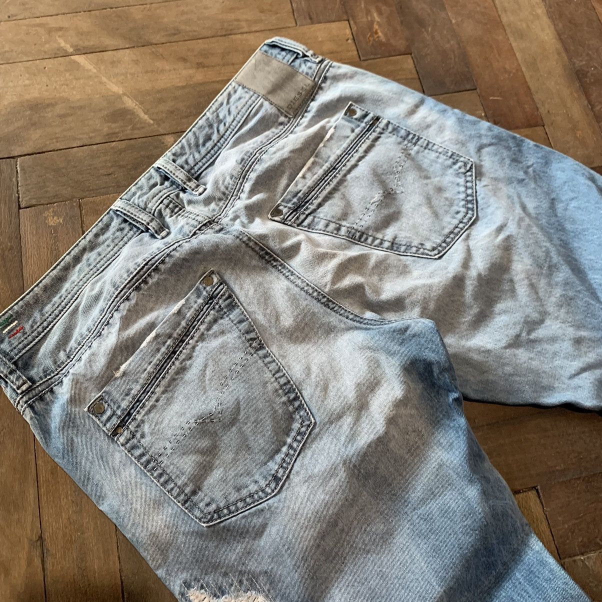 Other Vintage Diesel Jeans Distressed Faded Denim y2k Size US 32 / EU 48 - 3 Thumbnail