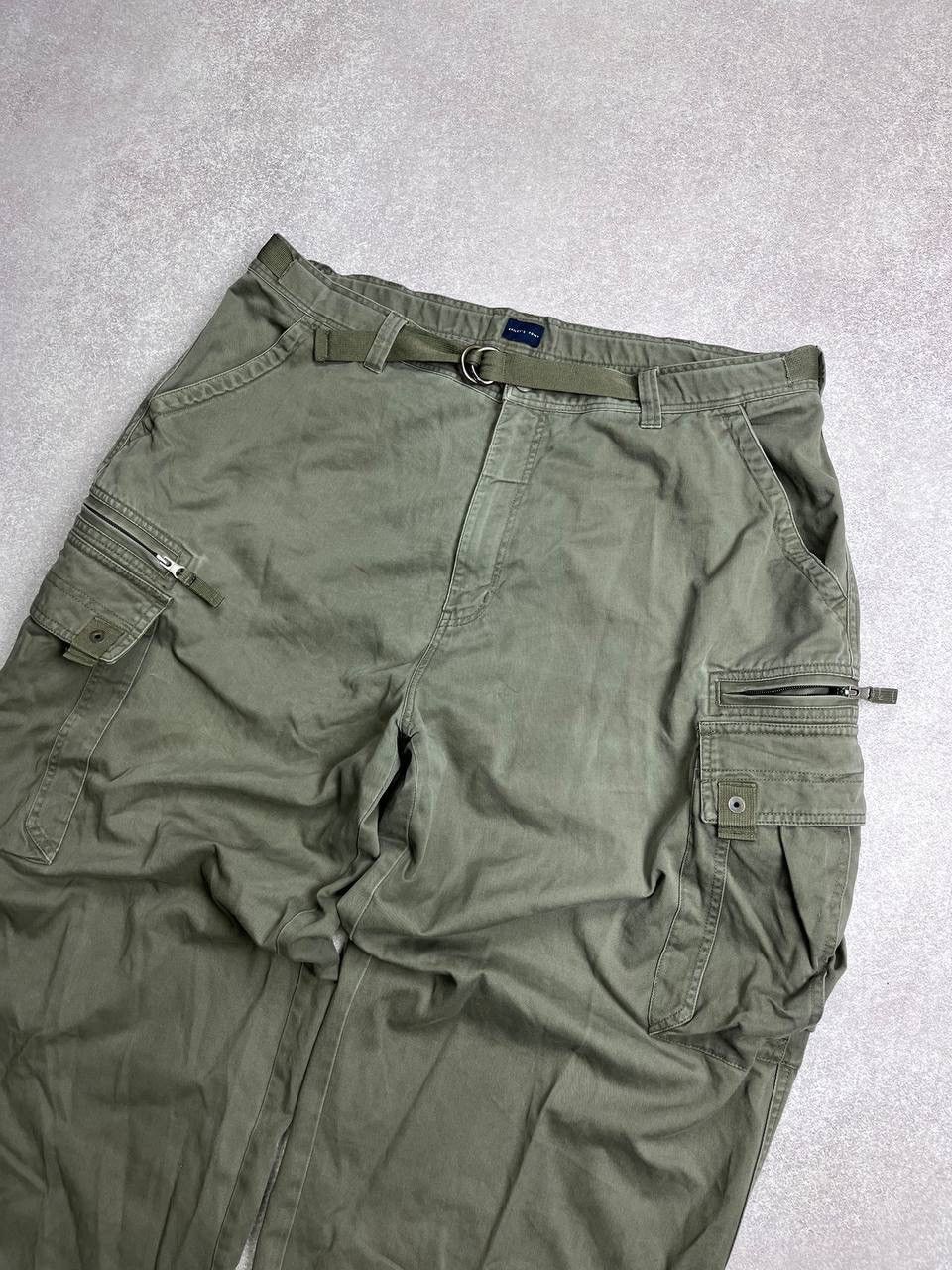 Japanese Brand × Vintage Vintage Crazy Baggy Avantgarde Cargo Pants Y2K 40x32 Size US 32 / EU 48 - 3 Thumbnail
