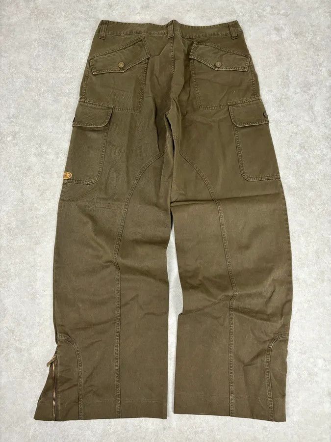 Dolce & Gabbana SS2003 Dolce & Gabbana Khaki Military Cargo Pants Size 28" / US 6 / IT 42 - 4 Thumbnail