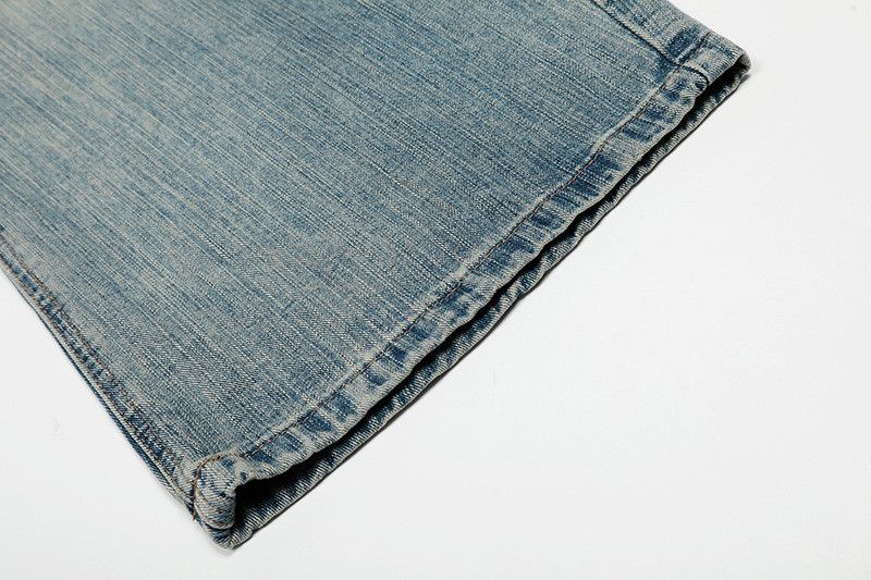 Vintage American retro washed cleanfit curved jeans Size US 34 / EU 50 - 6 Thumbnail