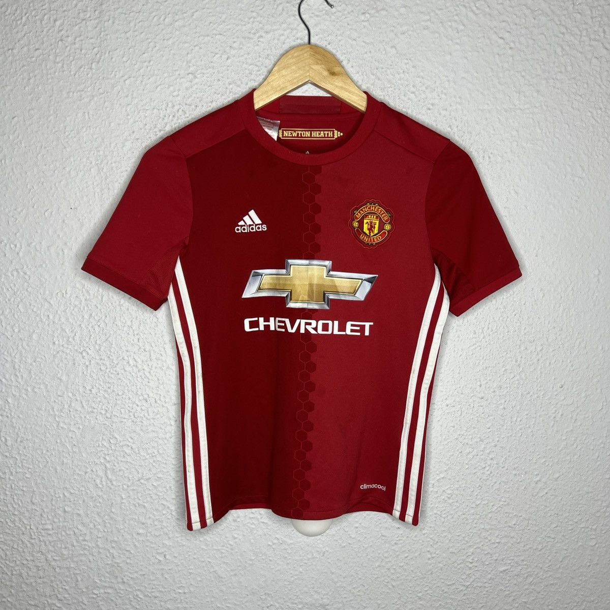 Nike Nike Manchester United Pogba 6 Home Kit Jersey Tshirt Red Size US XS / EU 42 / 0 - 2 Thumbnail