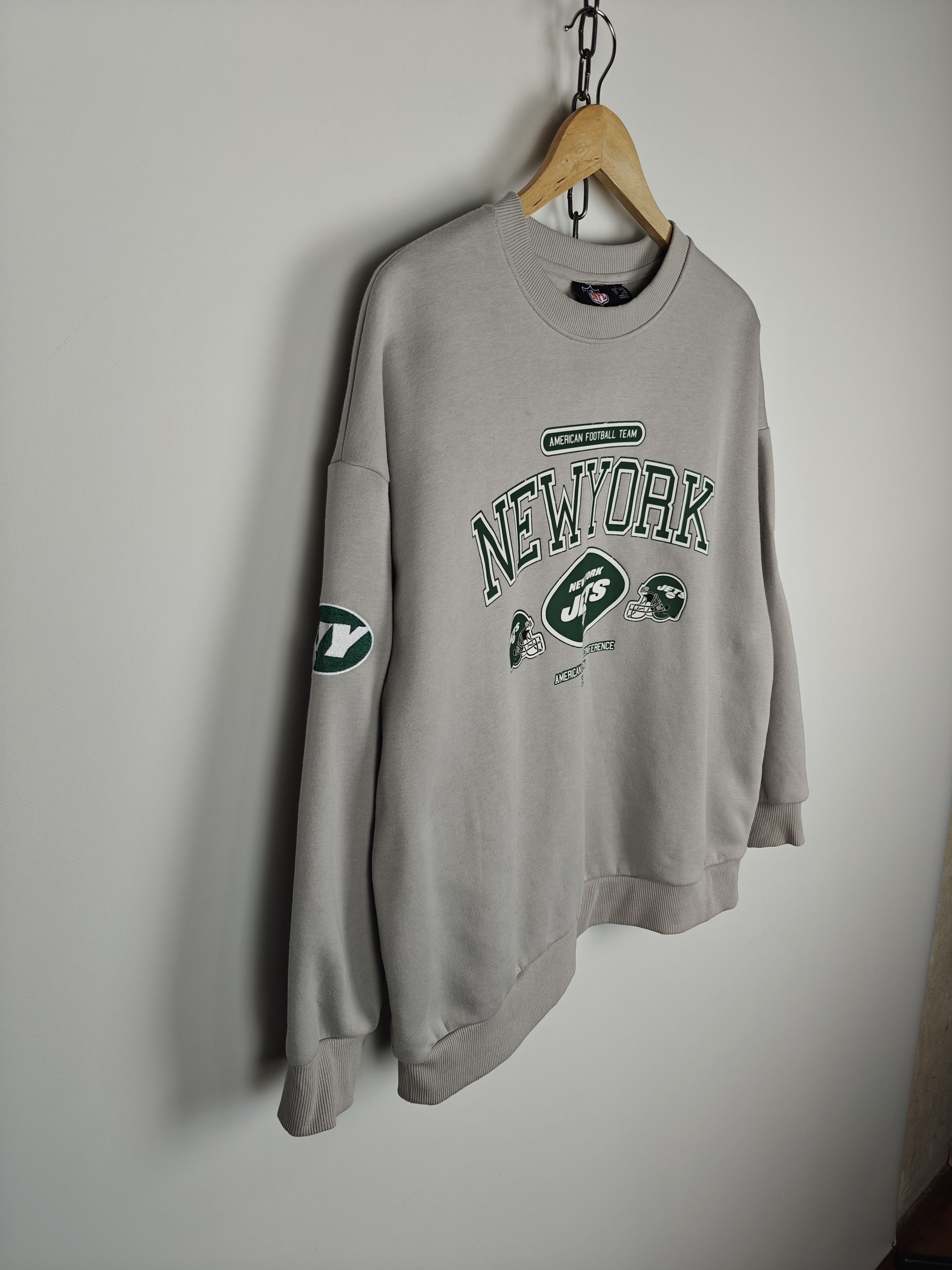 NFL NFL New York Jets Sweatshirt Pullover Oversized Fit size S Size US S / EU 44-46 / 1 - 4 Thumbnail