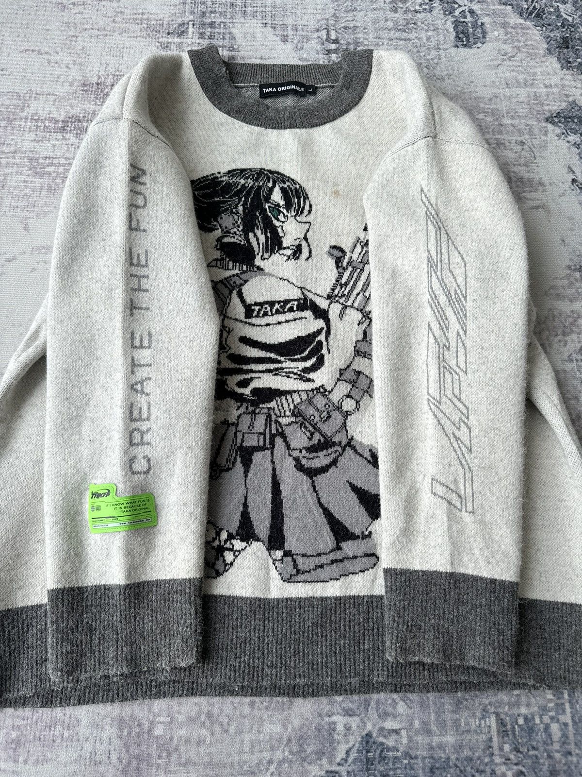 TAKA Original Vintage Taka Original Crewneck /Akira Berzerk Anime Size US L / EU 52-54 / 3 - 2 Thumbnail