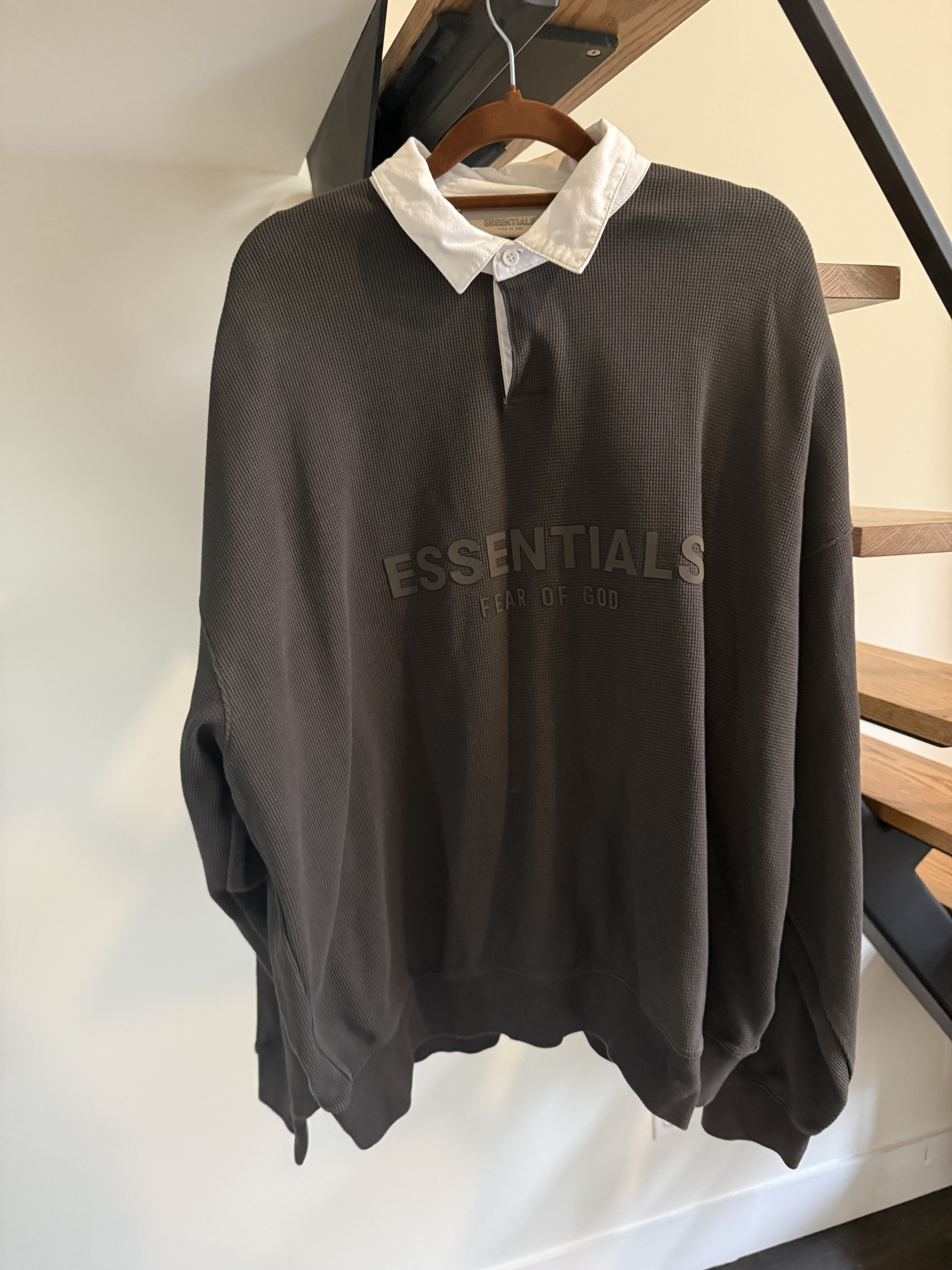 Essentials Essentials Fear of God Collar Shirt Size US S / EU 44-46 / 1 - 1 Thumbnail