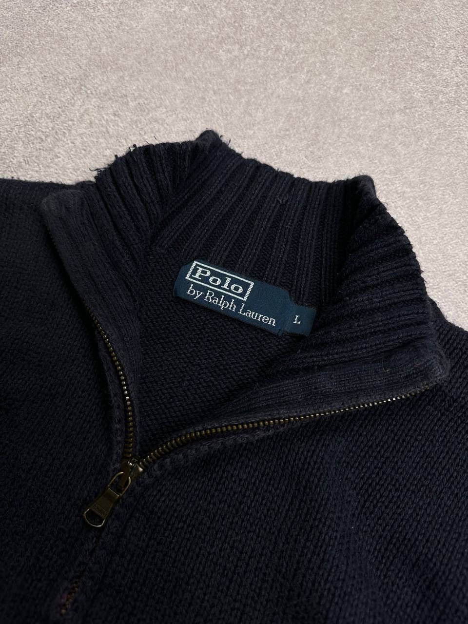 Polo Ralph Lauren Vintage Polo Ralph Lauren RLL Quarter Zip Sweater Rare L Size US L / EU 52-54 / 3 - 5 Thumbnail