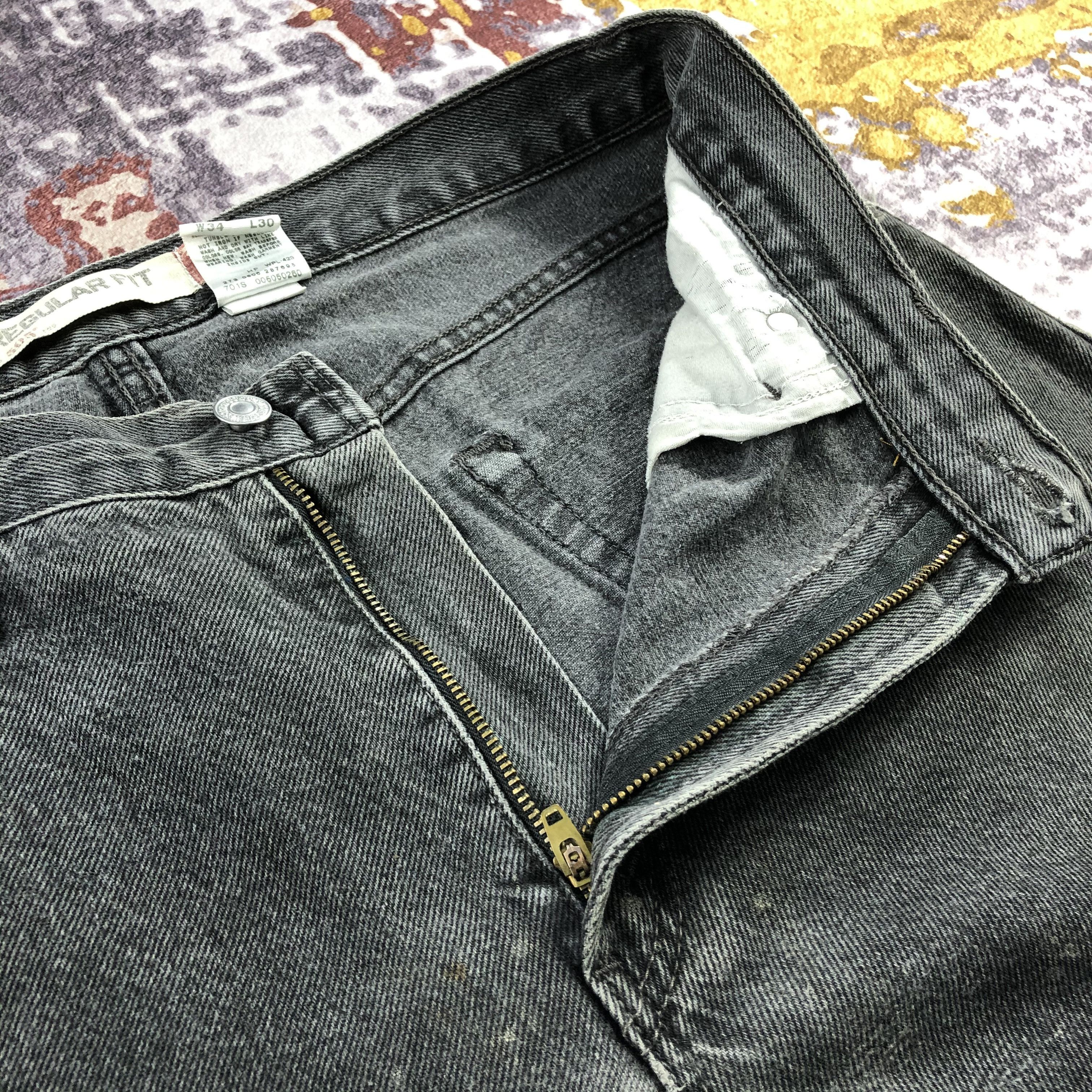 Levi's × Vintage Vintage Levis 505 Earth Tone Jeans-JM2506 Size US 35 - 11 Thumbnail