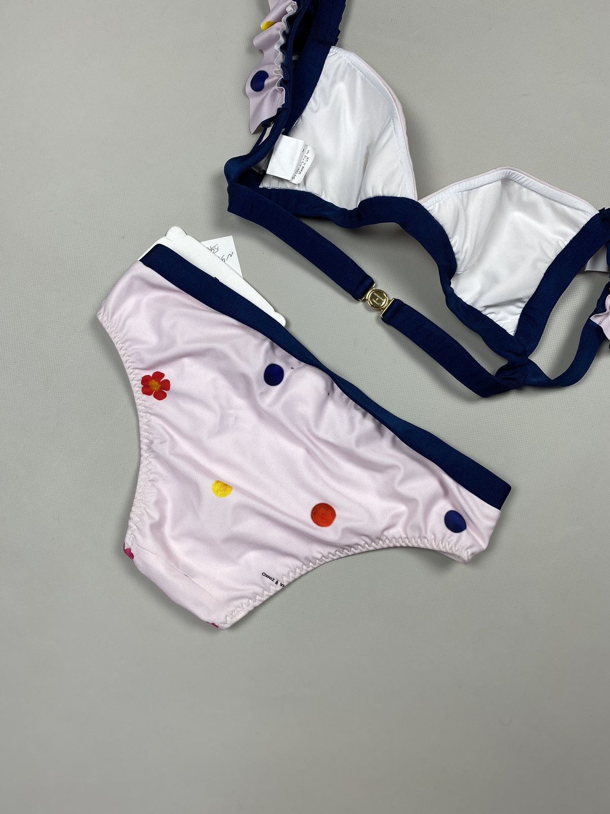 Designer × Natasha Zinko BNWT! Natasha Zinko neoprene bikini 2 piece swim suit Size XS / US 0-2 / IT 36-38 - 14 Thumbnail