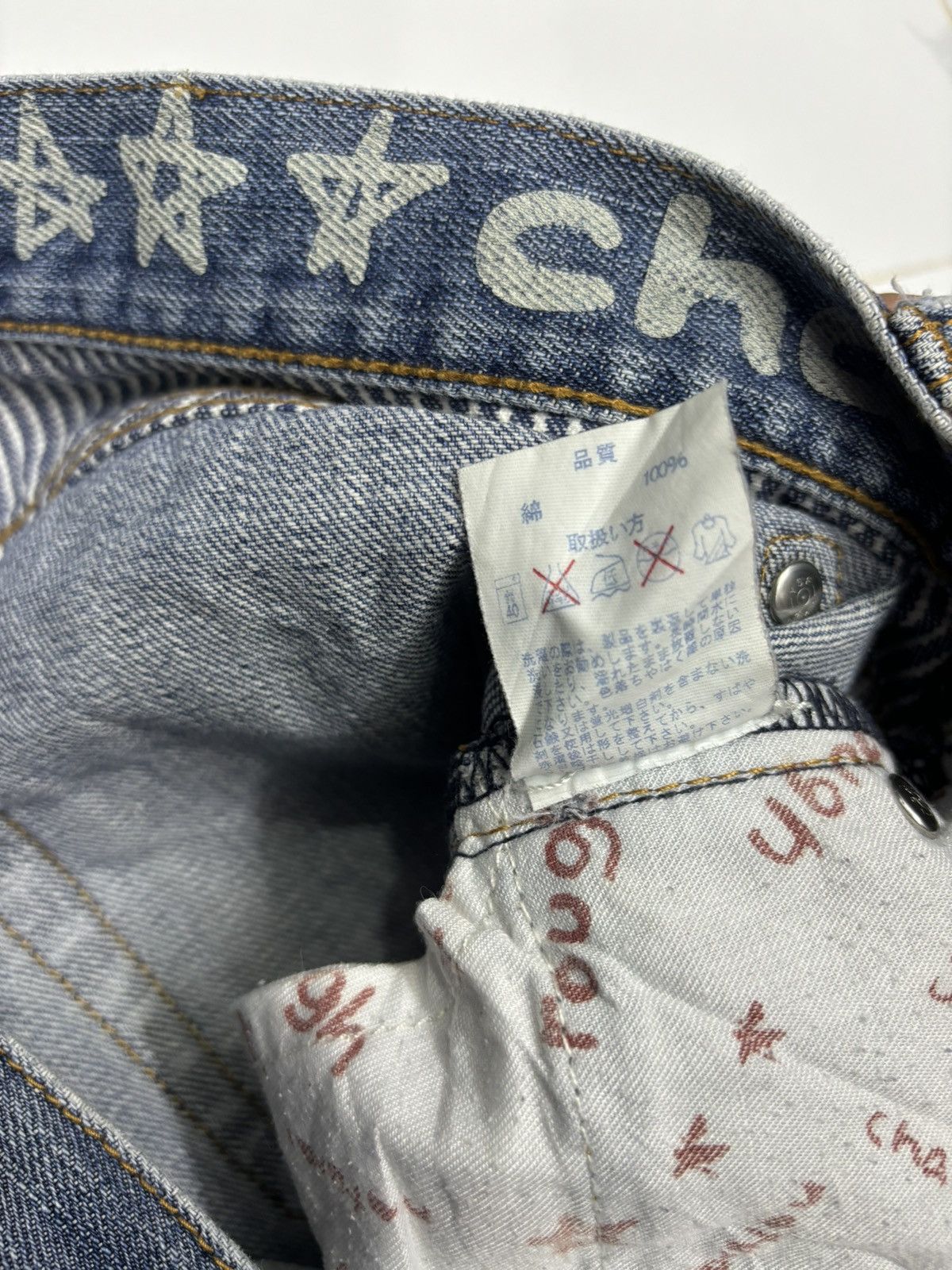 Other 🔥Vintage UNION MADE Patchwork Distressed Denim Jeans Size US 34 / EU 50 - 14 Thumbnail