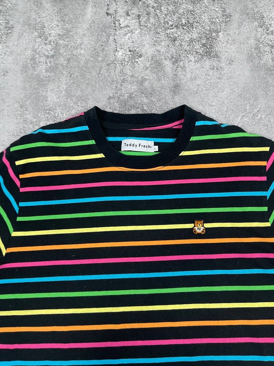 Teddy Fresh Teddy Fresh Men Cotton T-Shirt Black Multicolor Size L Size US L / EU 52-54 / 3 - 2 Thumbnail