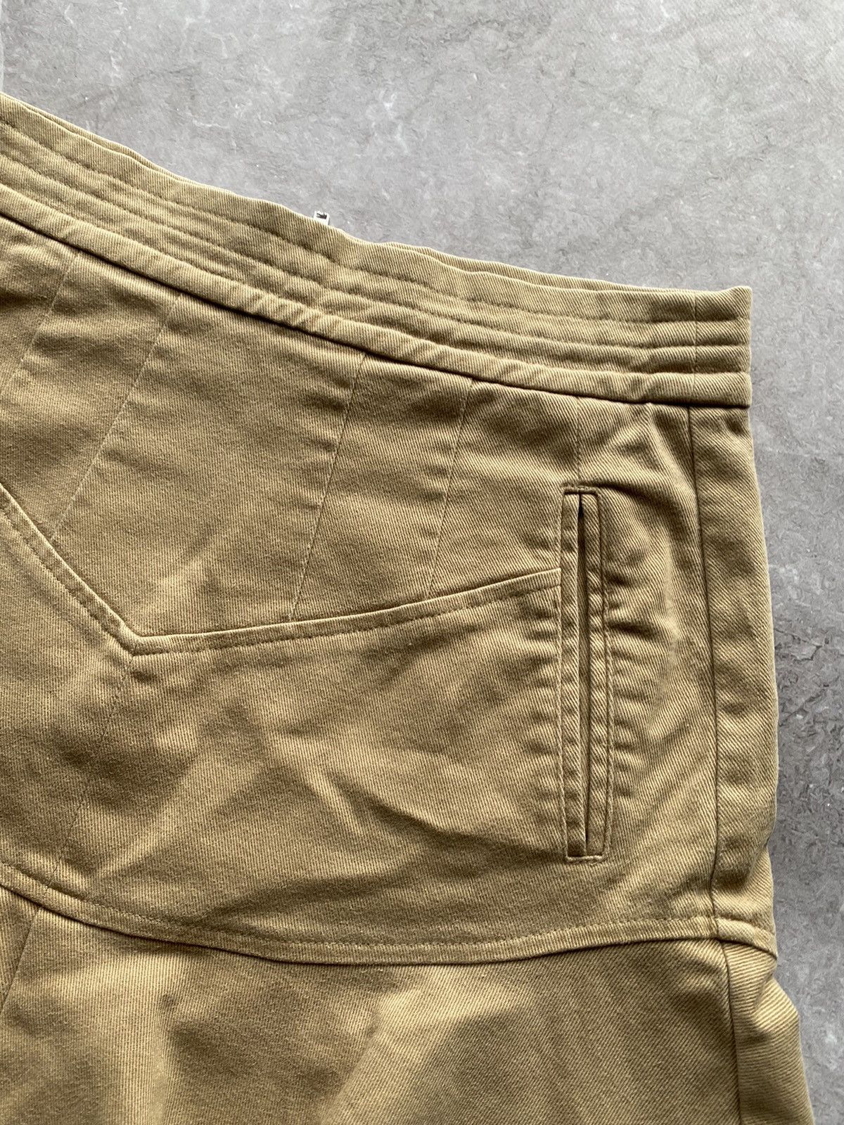 Reiss Rare Reiss Mini Denim Ruffle Skirt Navy Beige Size 6 Size 28" / US 6 / IT 42 - 4 Thumbnail