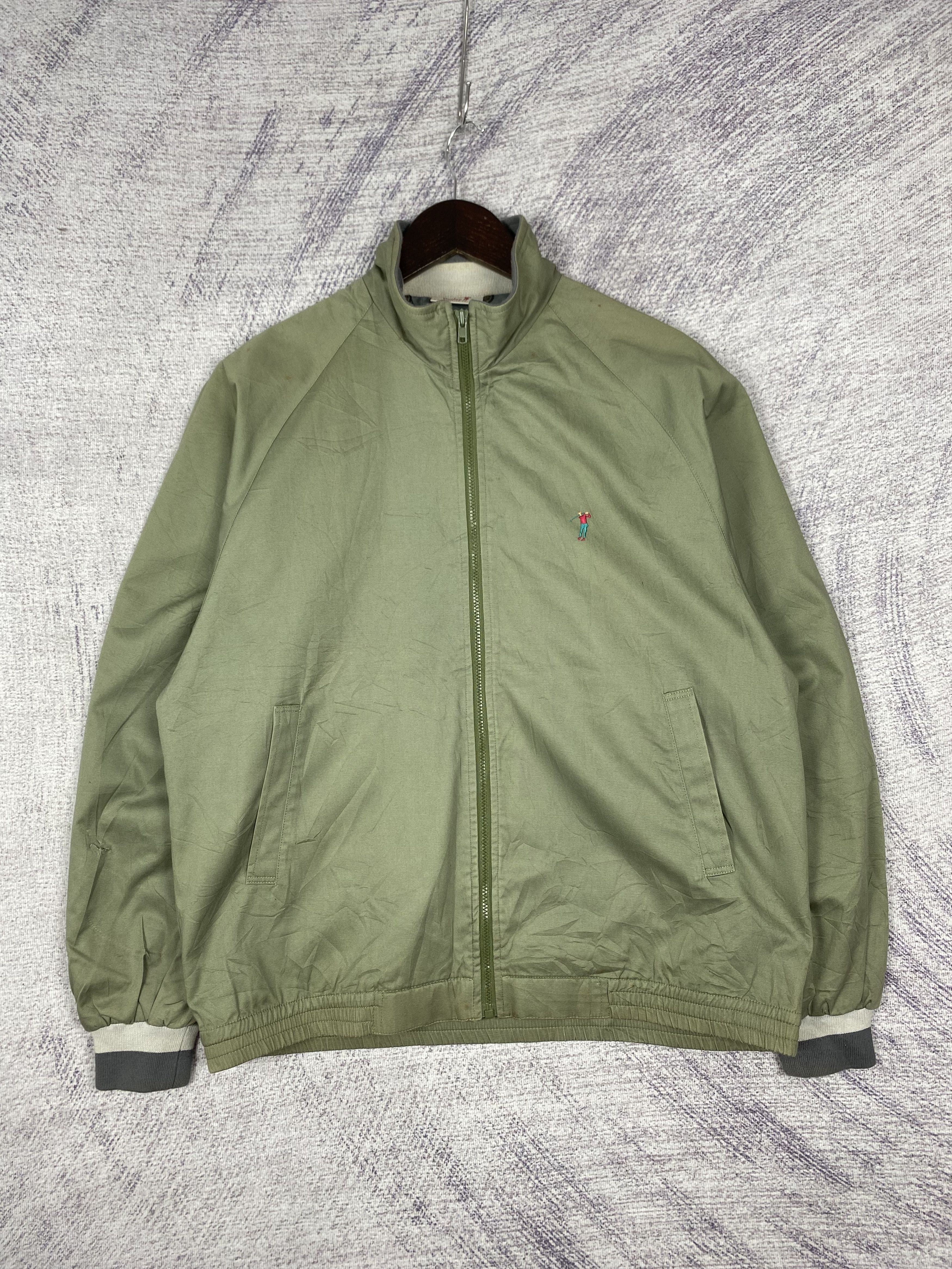 Dunlop Vintage Dunlop Zip Up Plain Canvas Jacket Size US M / EU 48-50 / 2 - 1 Thumbnail