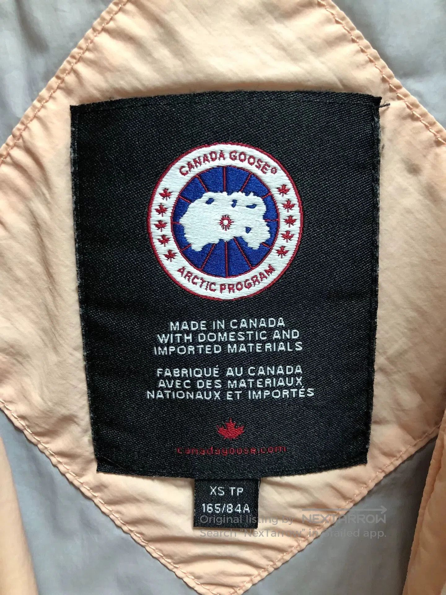 Canada Goose canada goose pastel pink hooded down jacket. Size XS / US 0-2 / IT 36-38 - 3 Thumbnail