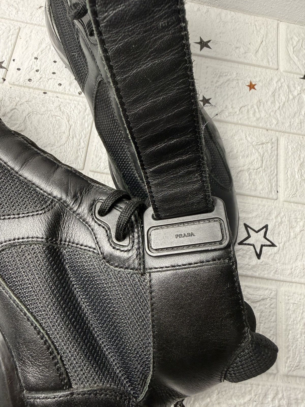 Prada Prada America's Cup High Top - 4T0341 US9.5 UK8.5 EUR44 Size US 9.5 / EU 42-43 - 14 Thumbnail