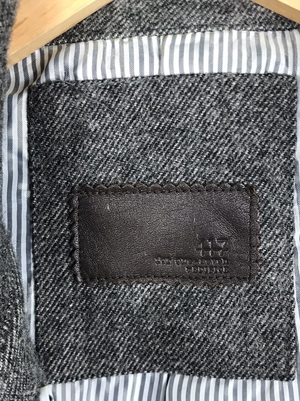 Edifice Japan 🔥417 Edifice Wool Doule Breast Peacoat Jacket Size US L / EU 52-54 / 3 - 10 Thumbnail