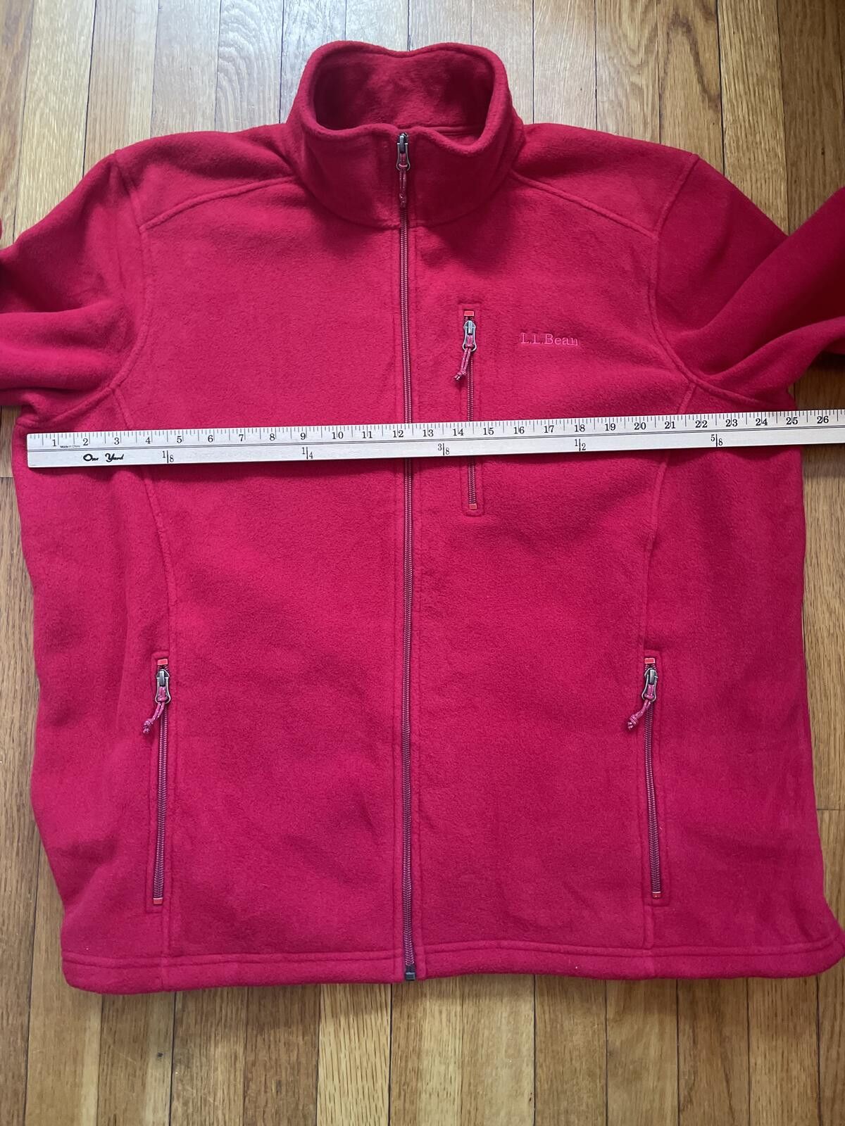 Lands' End Lands End Men's Red Fleece XXL Size US XXL / EU 58 / 5 - 3 Thumbnail