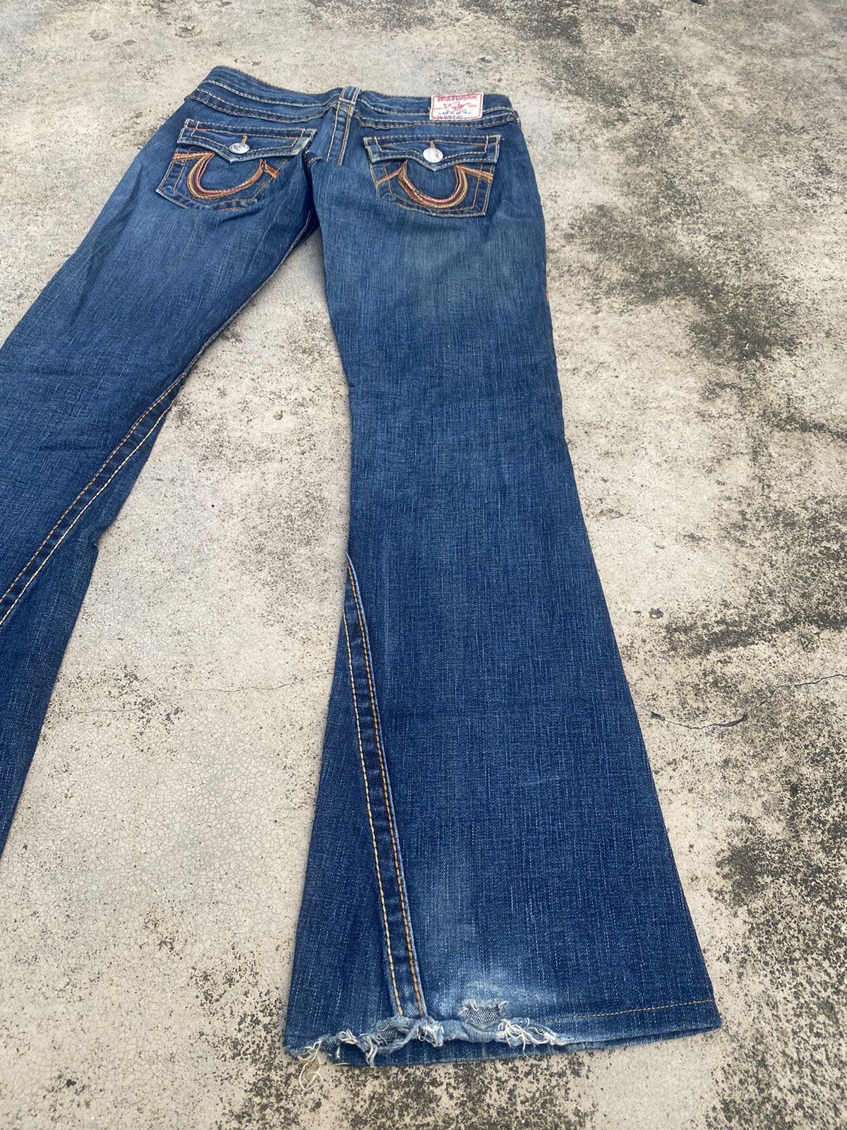 If Six Was Nine × Japanese Brand × True Religion Flare Jeans True Religion Bootcut Size US 30 / EU 46 - 15 Thumbnail