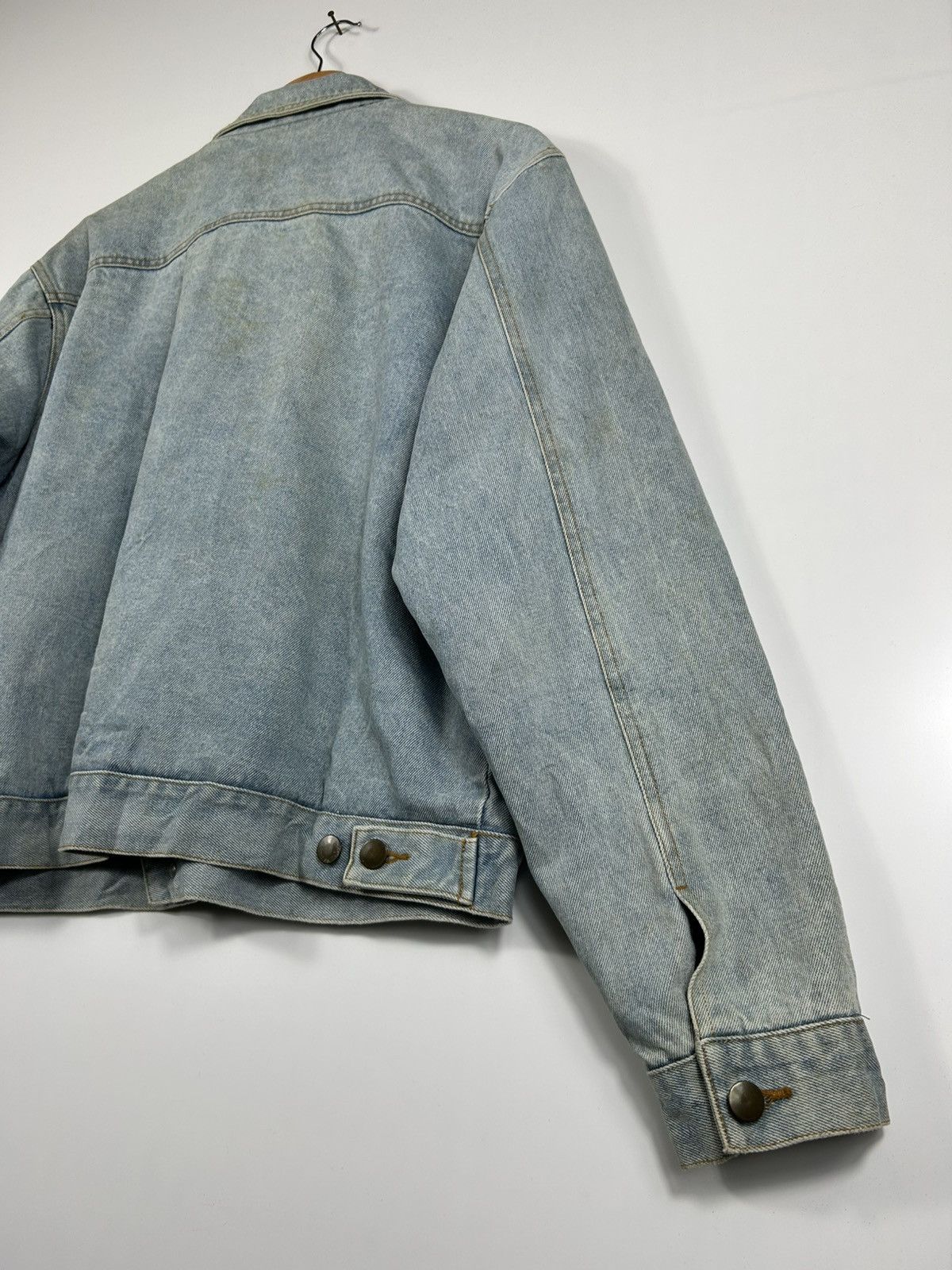 Japanese Brand × Vintage ⚡️Vintage Denim Button Chore Jacket Size US L / EU 52-54 / 3 - 13 Thumbnail