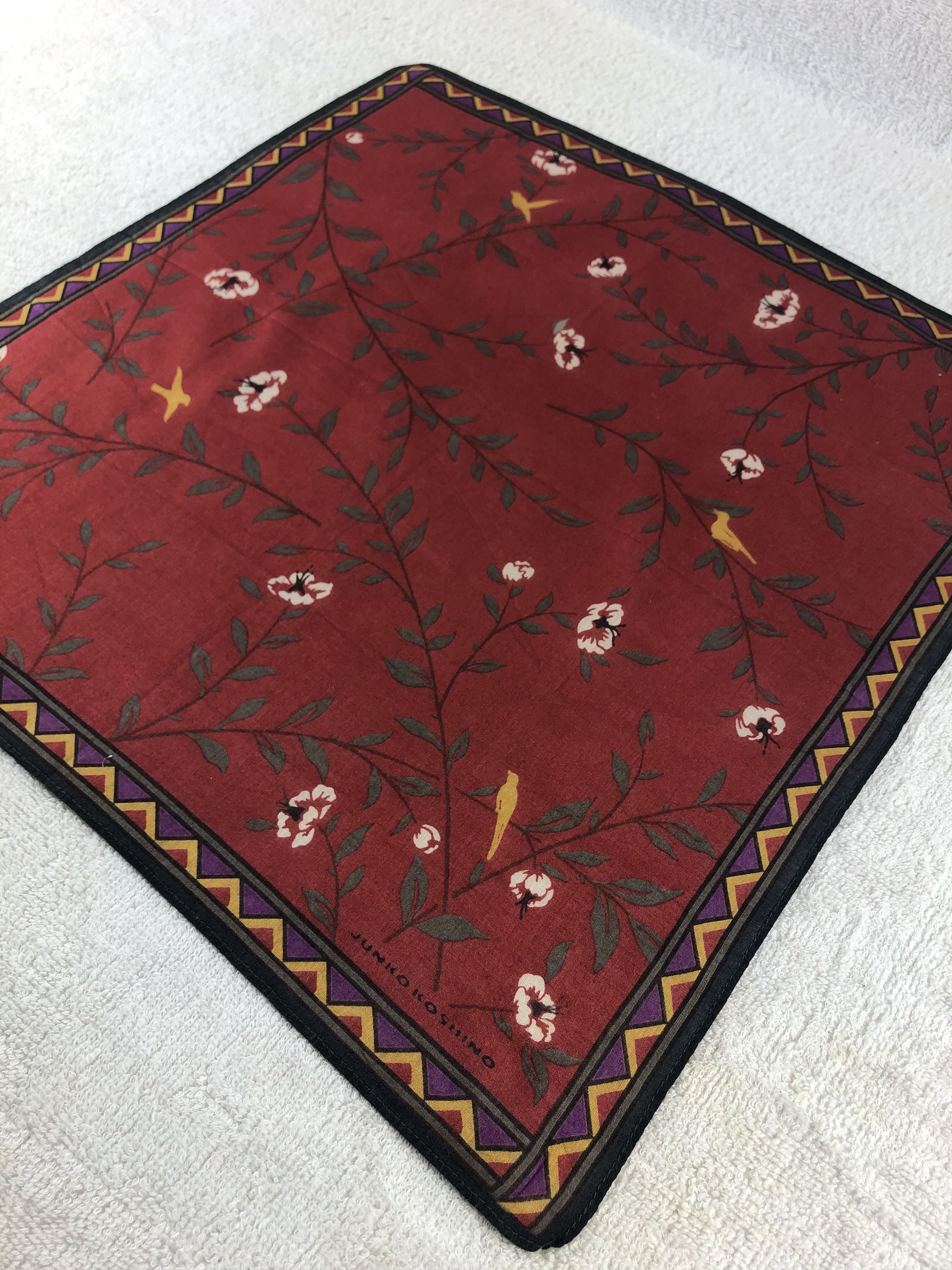 Mr. Junko Junko Koshino Handkerchief / Bandana / Neckerchief Size ONE SIZE - 4 Thumbnail
