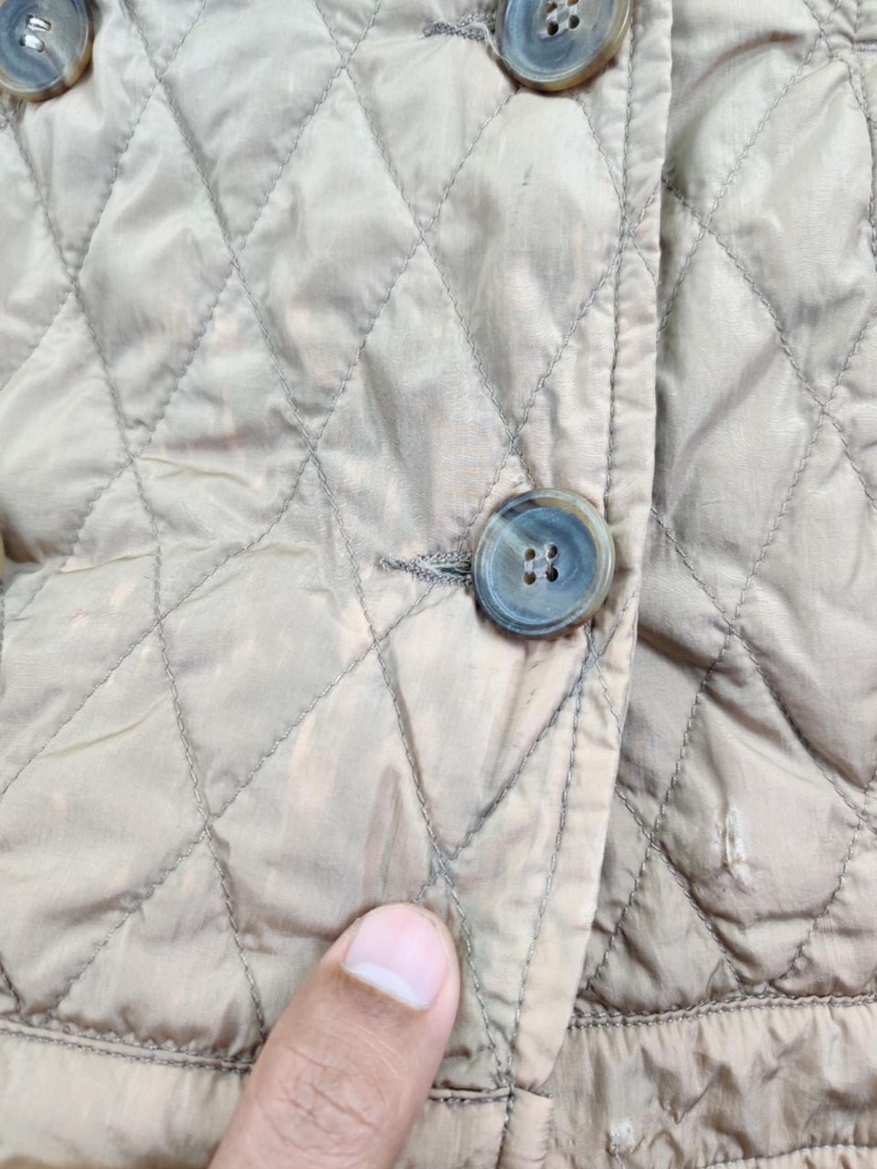 Moncler Nice❗Moncler Quilted Double Button Jacket Size US S / EU 44-46 / 1 - 7 Thumbnail