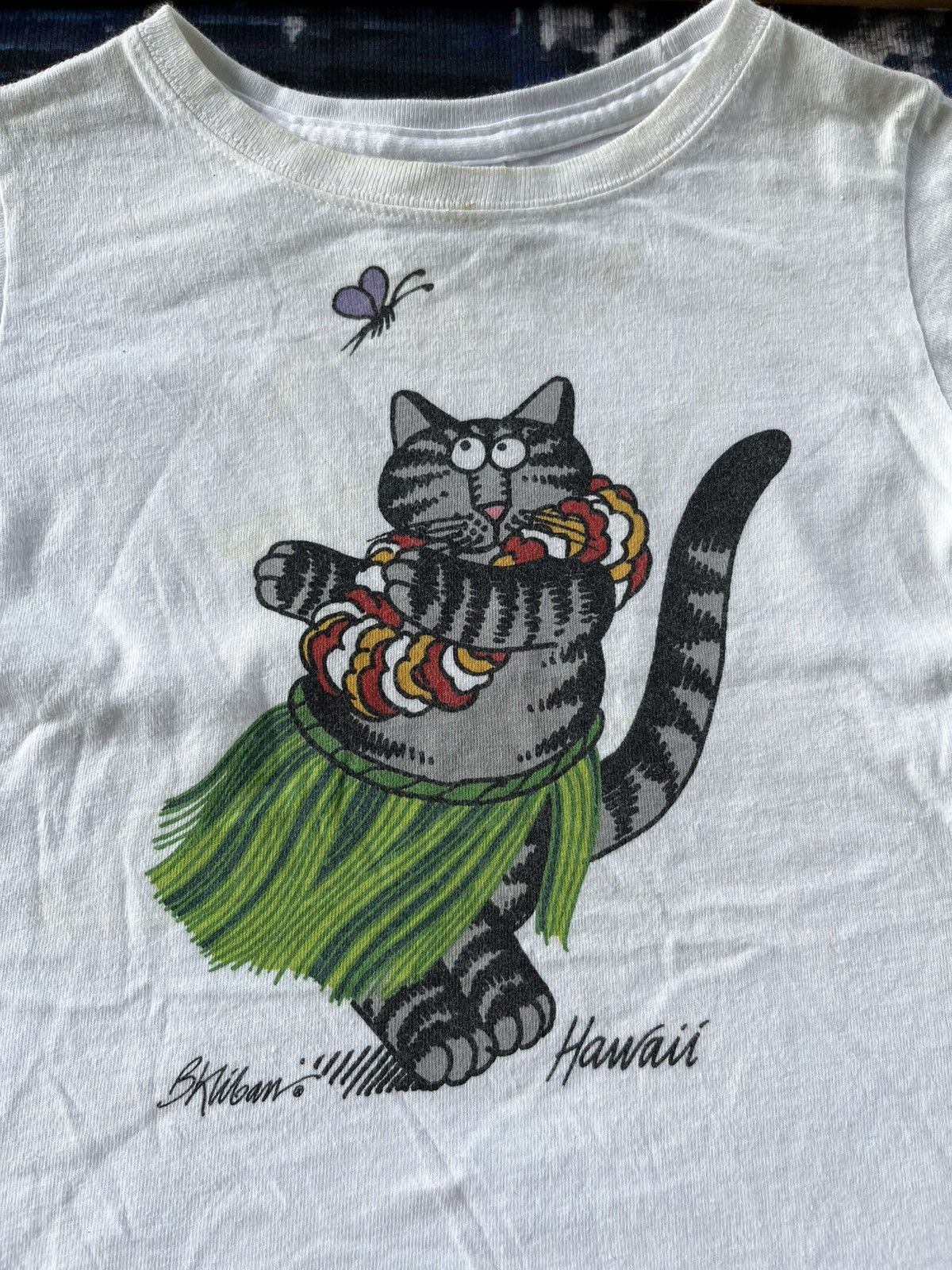 Vintage 🔥Vintage crazy shirts double side hawaiian cat tee Size XS / US 0-2 / IT 36-38 - 4 Thumbnail