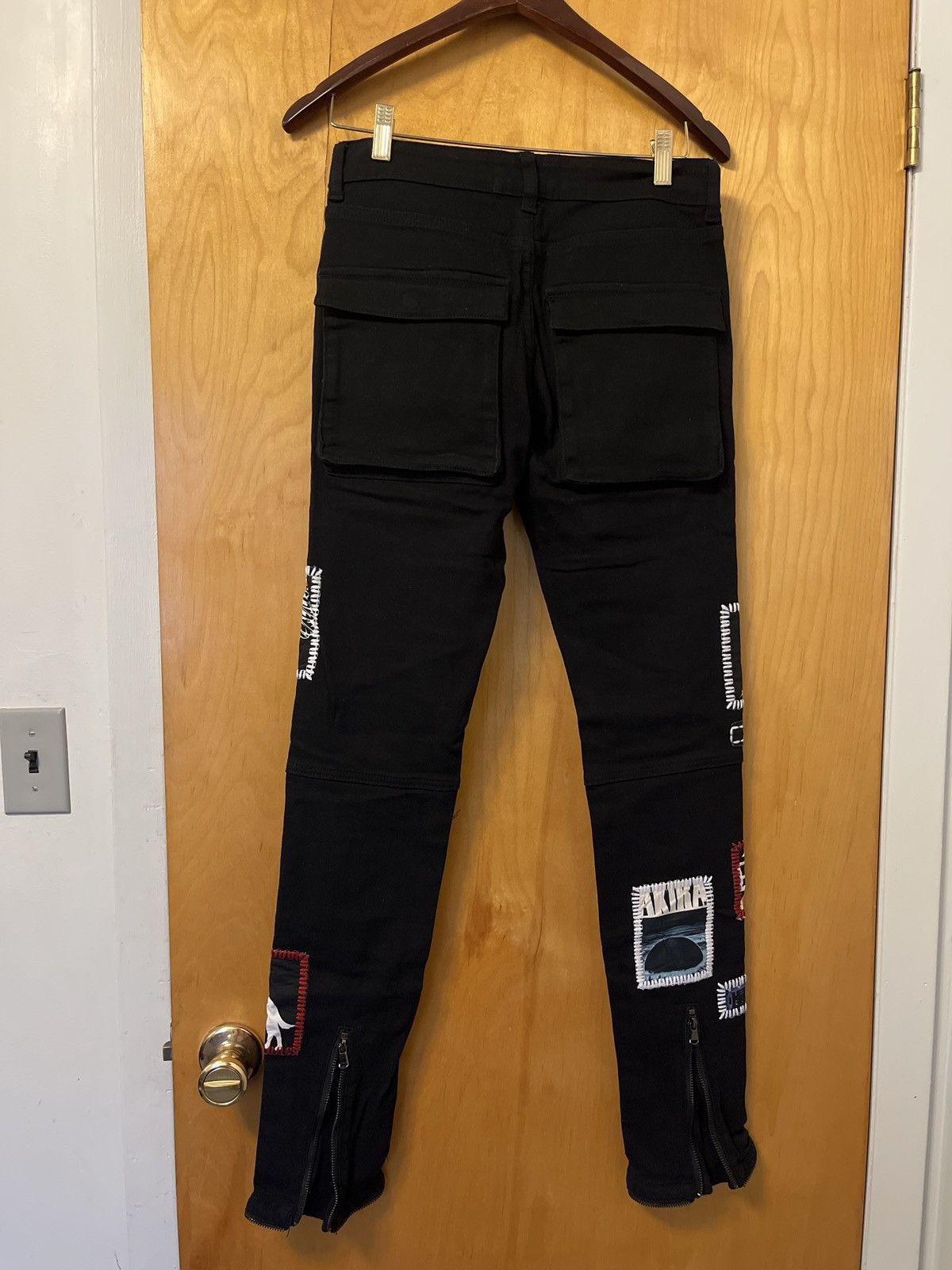 City Morgue × Missing Since Thursday Missing Since Thursday Bosozoku Denim Black Size US 30 / EU 46 - 2 Thumbnail