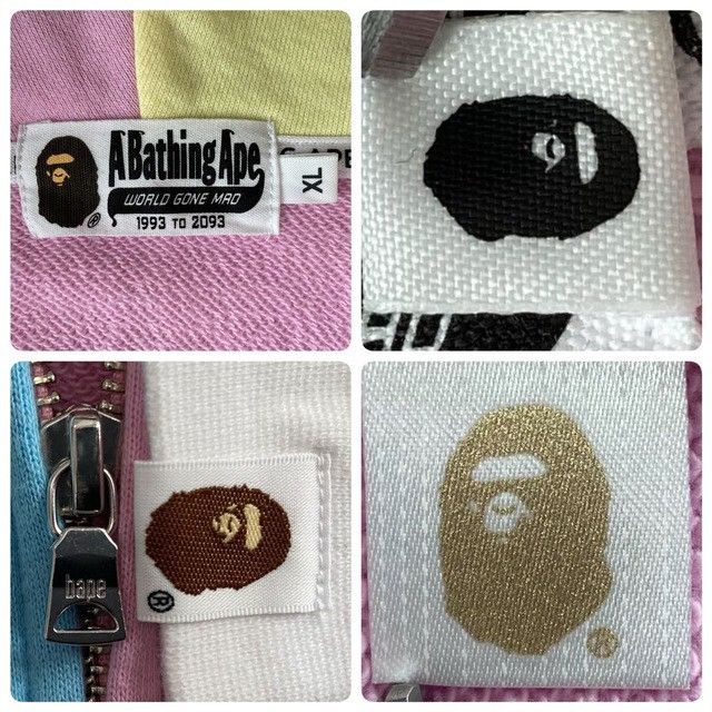 Bape BAPE Milo Shark Full Zip Hoodie a bathing ape candy color Size US XL / EU 56 / 4 - 7 Thumbnail
