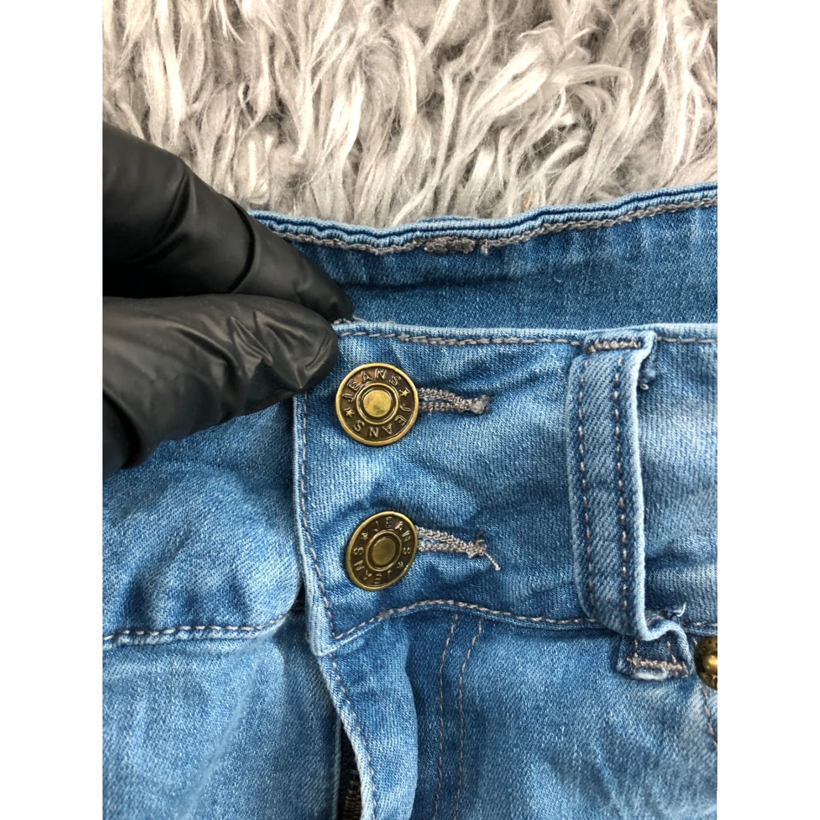 AG Jeans Jeans Cut-off Shorts Womens L Mid Rise Medium Wash Blue Jeans Size 36" / US 14 / IT 50 - 6 Thumbnail