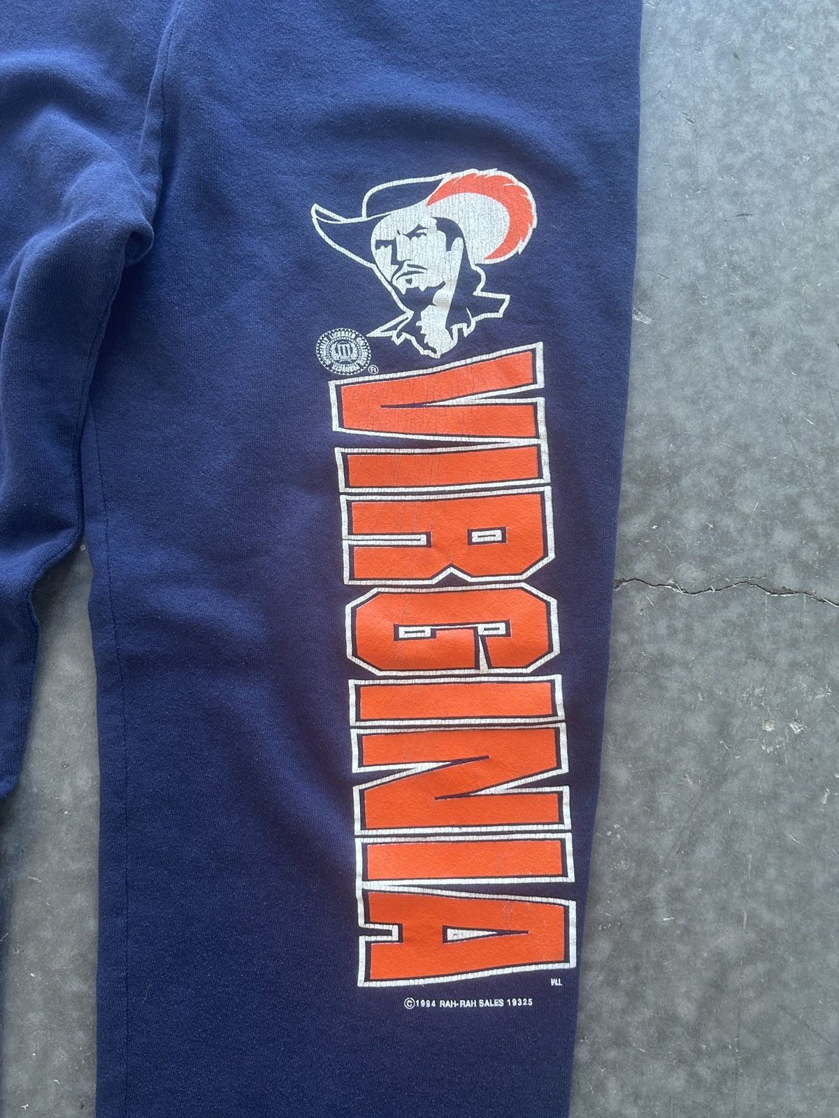 Jerzees × Vintage Vintage 90s UVA Cavaliers Sweatpants Size US 32 / EU 48 - 2 Thumbnail
