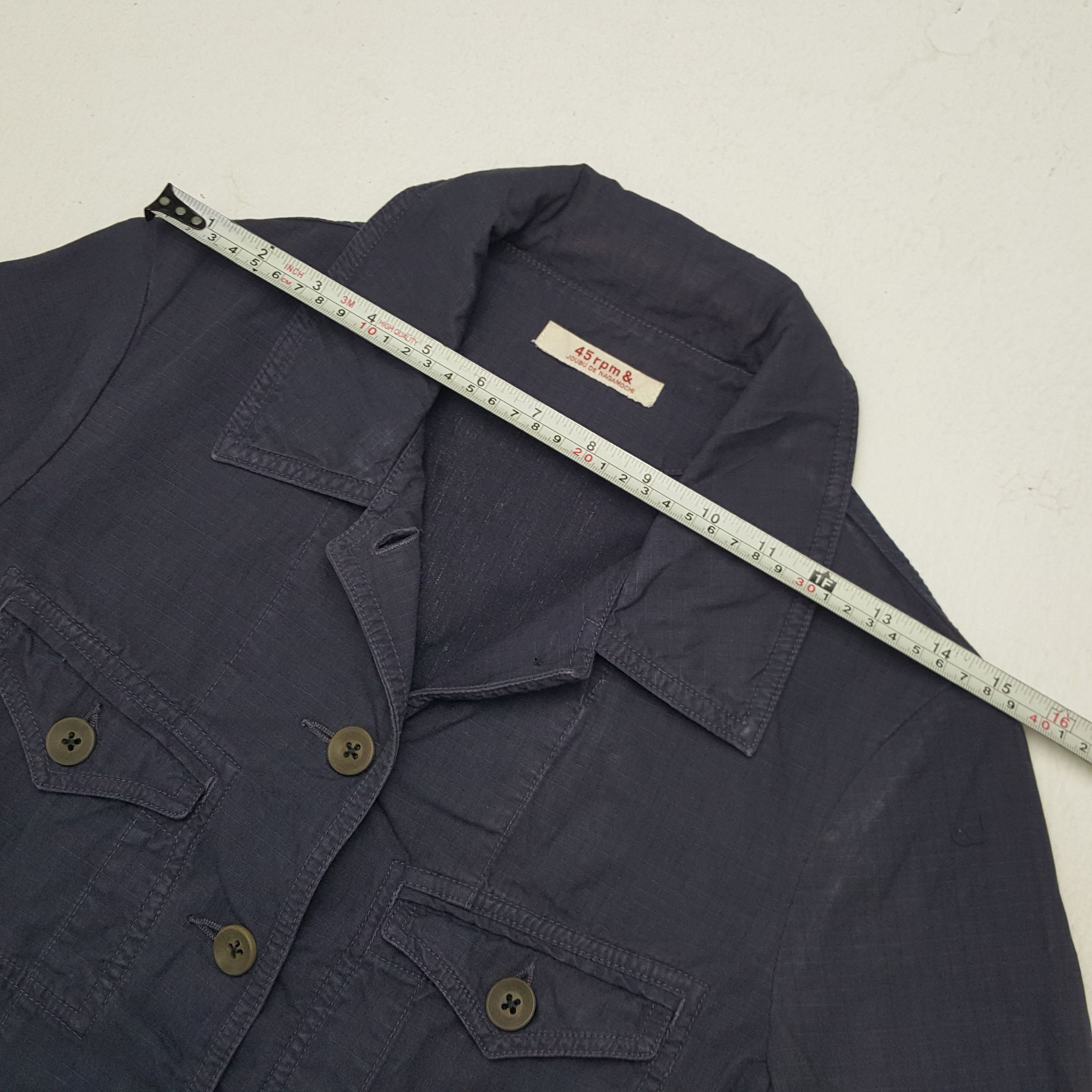 45rpm × Japanese Brand × Vintage Vintage 45rpm Japanese Custom Art Skull Jacket Size US S / EU 44-46 / 1 - 6 Thumbnail
