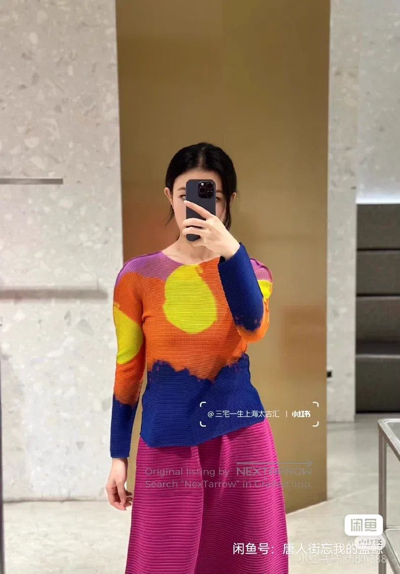 Issey Miyake Issey Miyake Crew Neck Long Sleeve Size S / US 4 / IT 40 - 2 Thumbnail