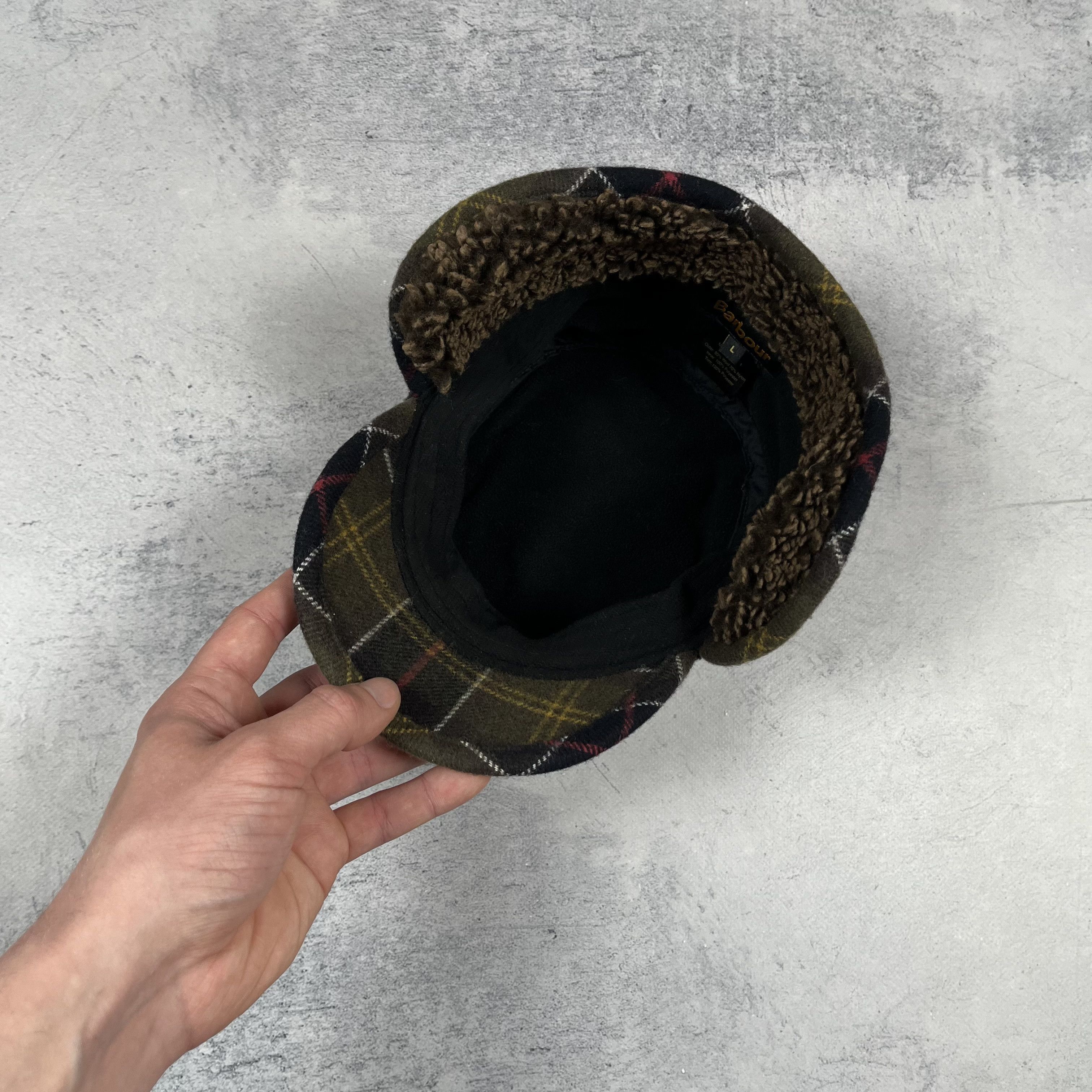 Barbour Barbour Winter Ear Flaps Wool Tartan Cap Size ONE SIZE - 8 Thumbnail
