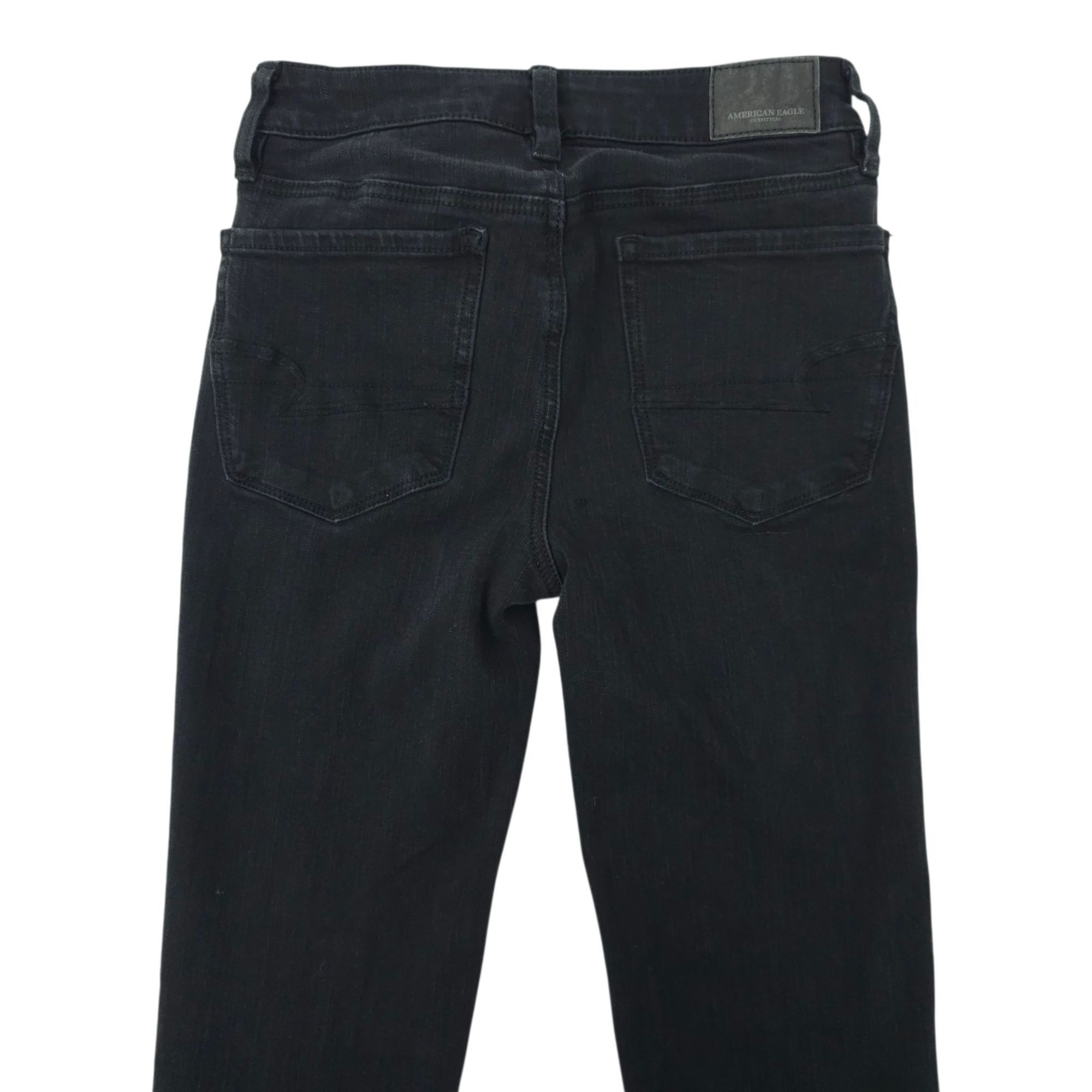 American Eagle Outfitters American Eagle Hi Rise Jegging Skinny Jeans Womens 00 R Size 24" / US 00 / IT 34 - 12 Thumbnail
