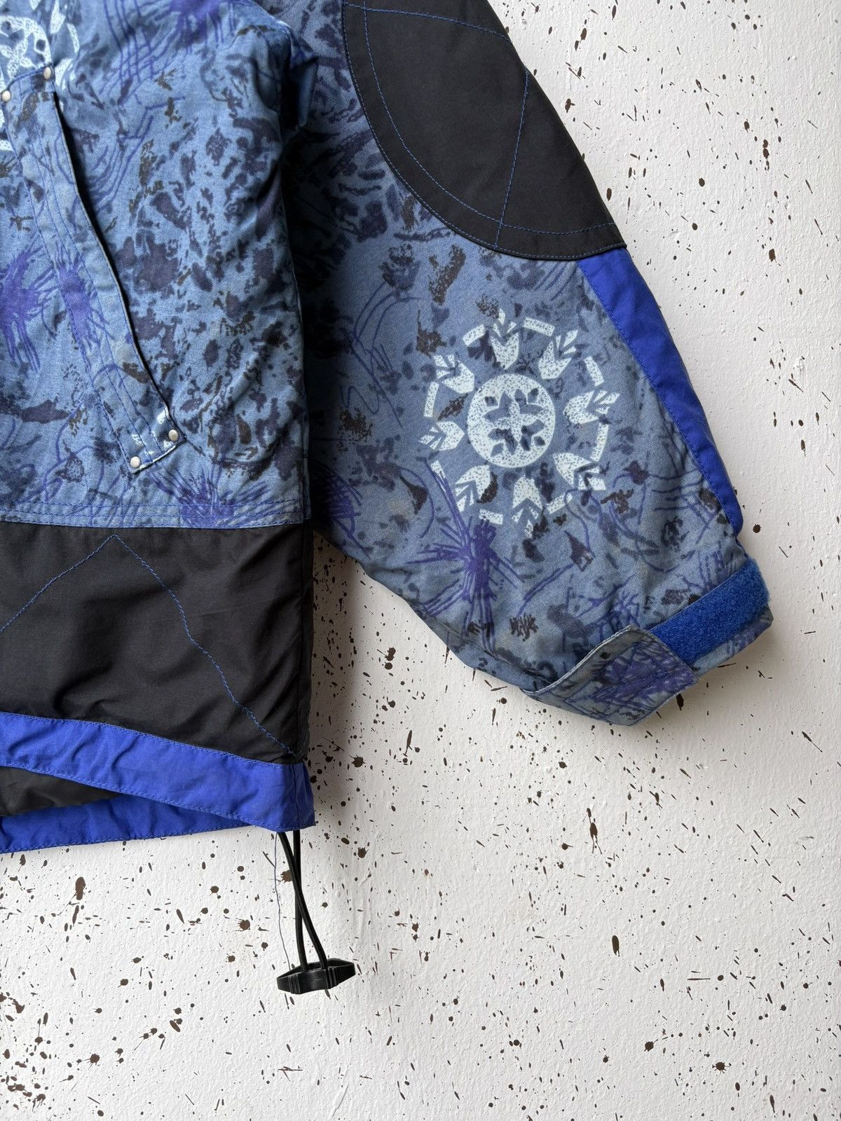 Japanese Brand Vintage La beunbe Graphic Motif Pattern Ski Jacket Size US L / EU 52-54 / 3 - 5 Thumbnail