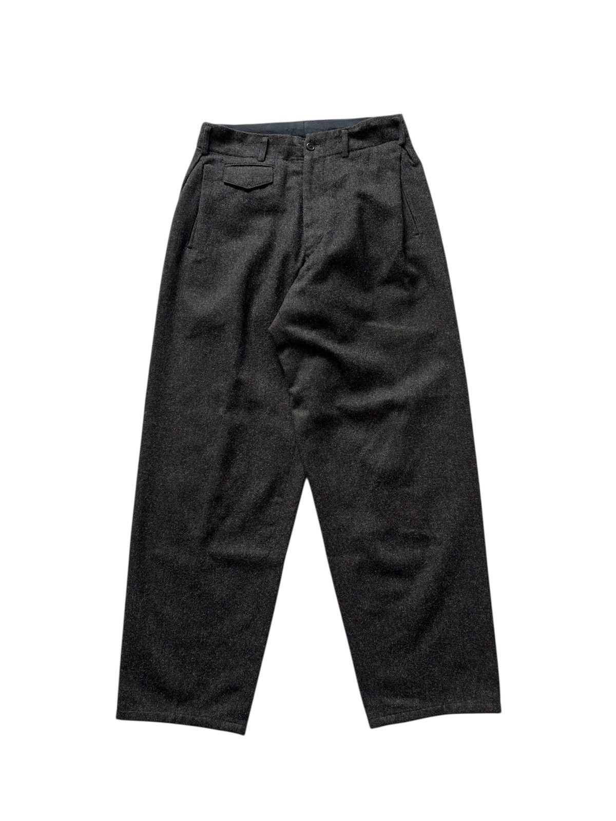 Yohji Yamamoto Y'S FOR MEN BAGGY WOOL BAGGY PANTS Size US 29 - 1 Thumbnail